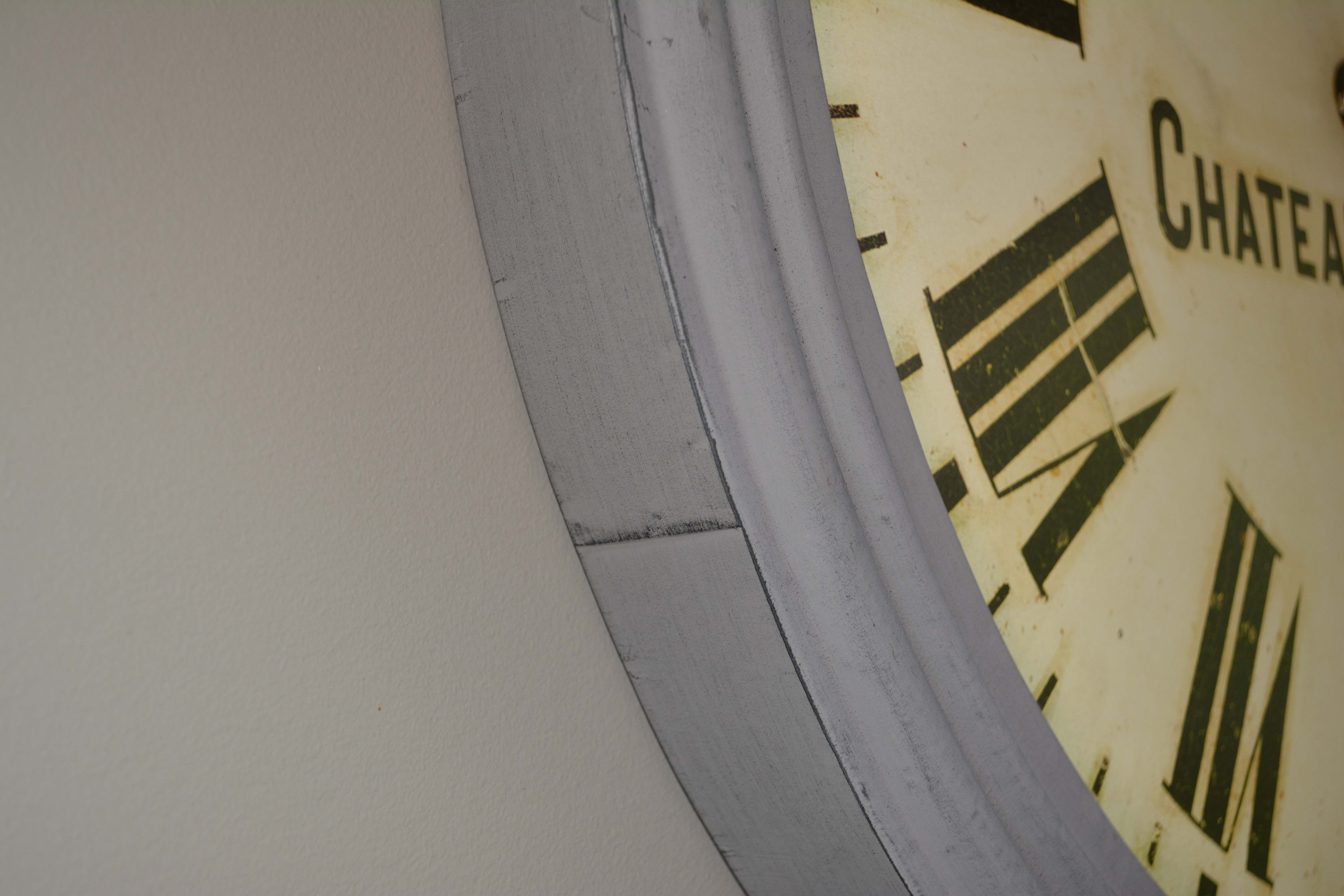 Restoration Hardware "Chateau Thierry" Wall Clock