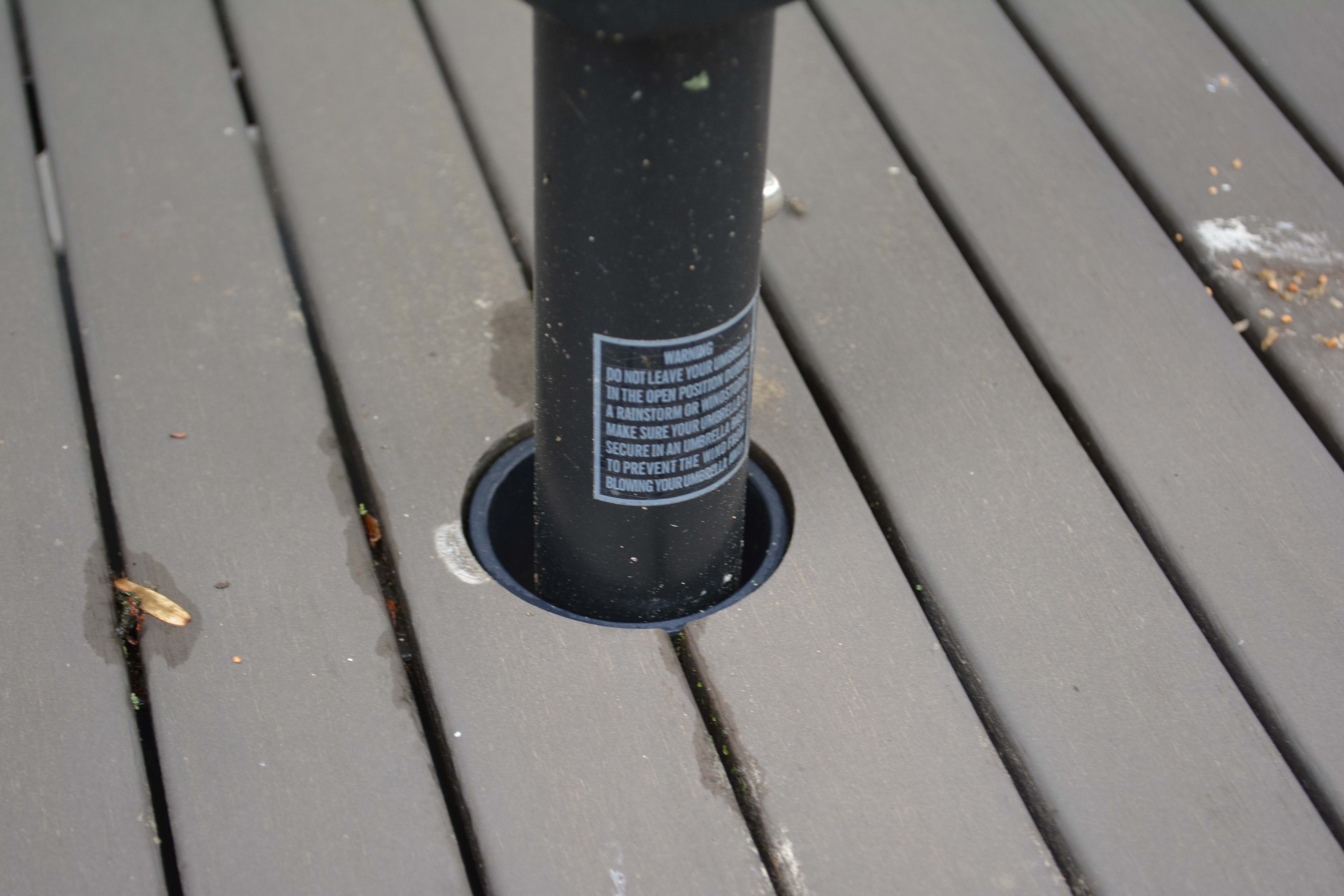 Crate and Barrel Patio Furniture Dining Set