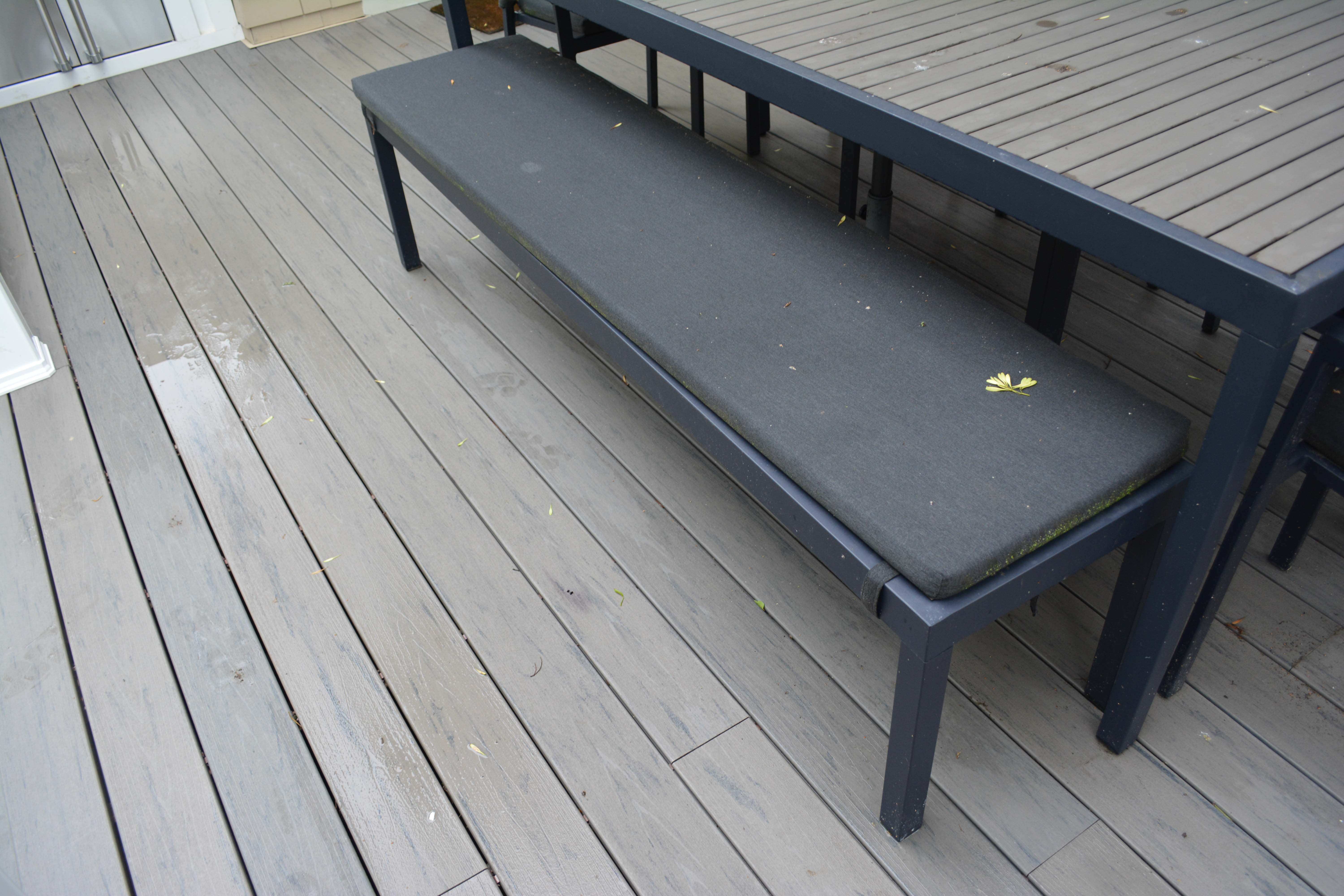 Crate and Barrel Patio Furniture Dining Set