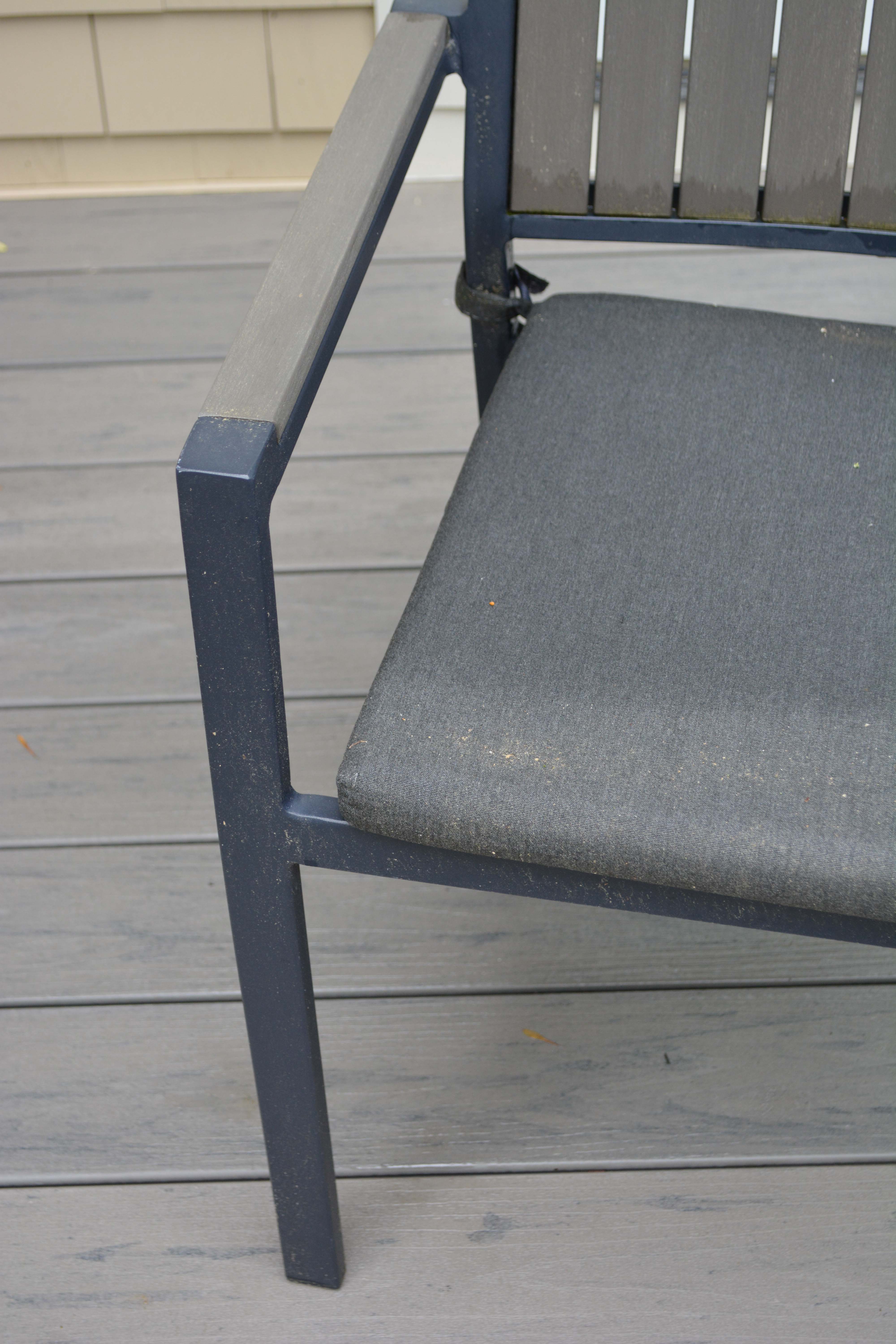 Crate and Barrel Patio Furniture Dining Set