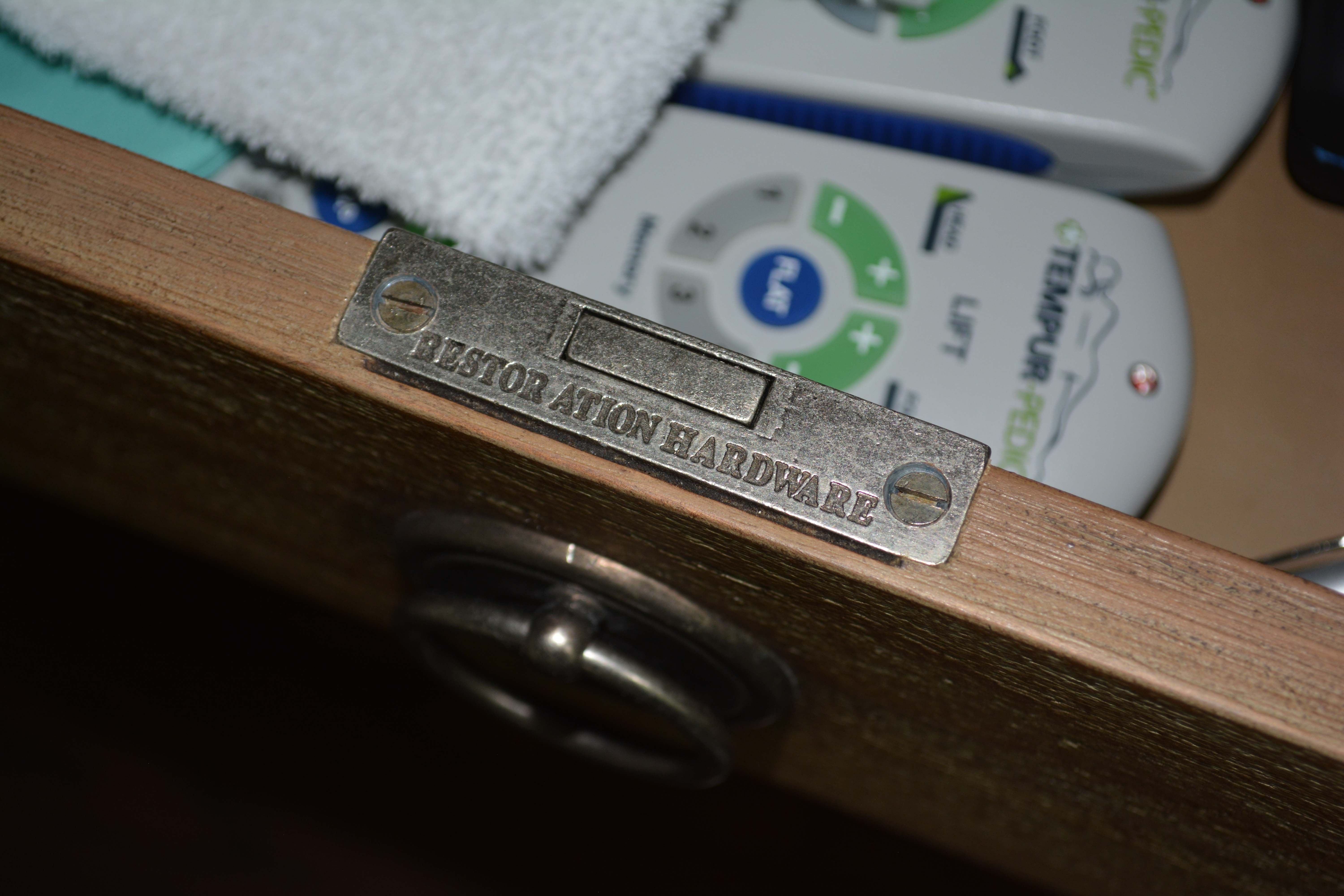 Louis XVI Style Nightstand Pair by Restoration Hardware