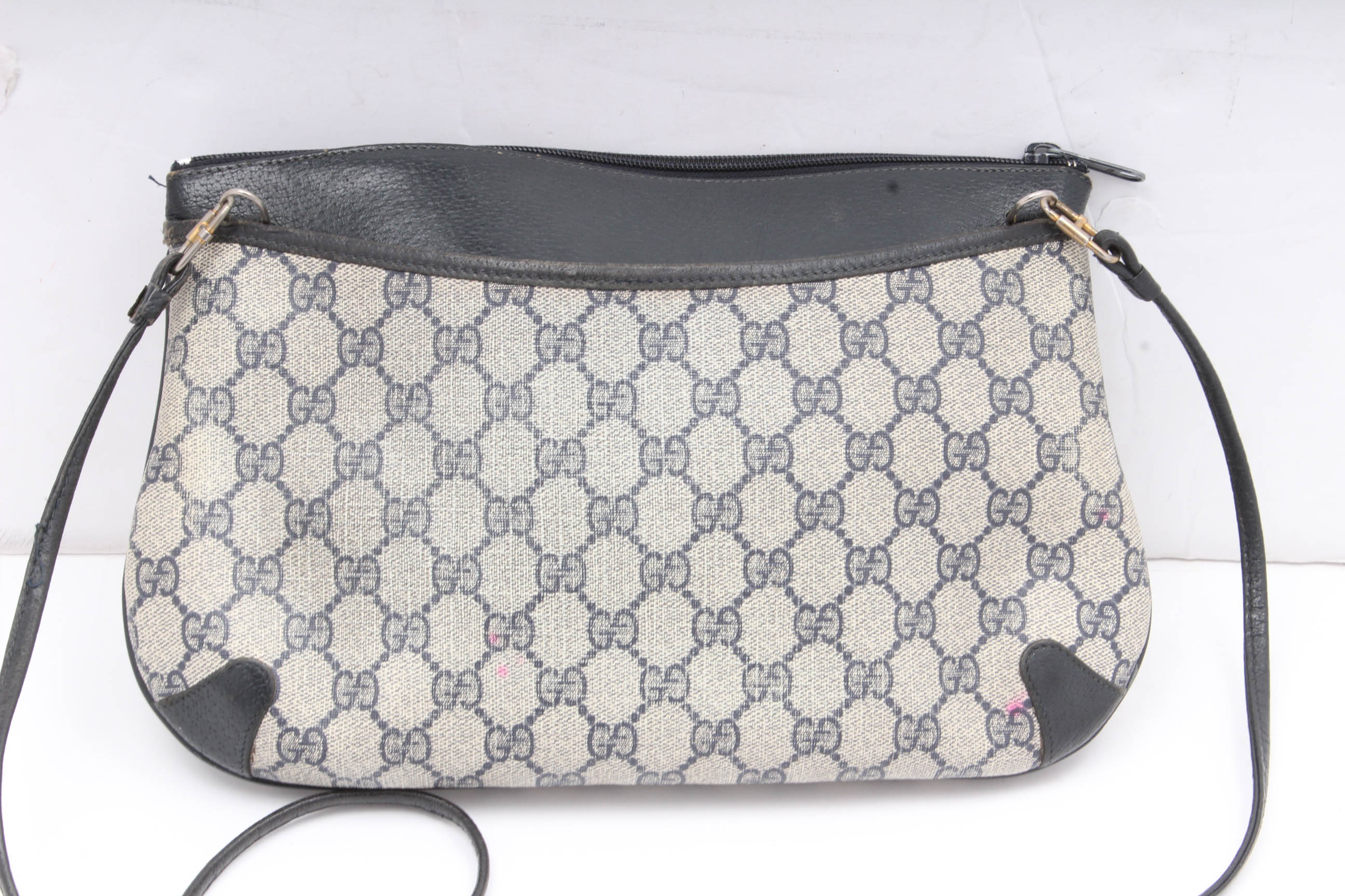 Vintage Gucci Leather Shoulder Bag