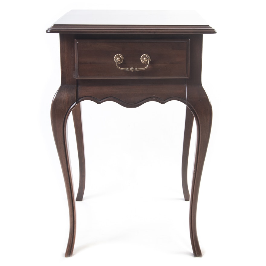 French Revival Mahogany Occasional Table by Ethan Allen