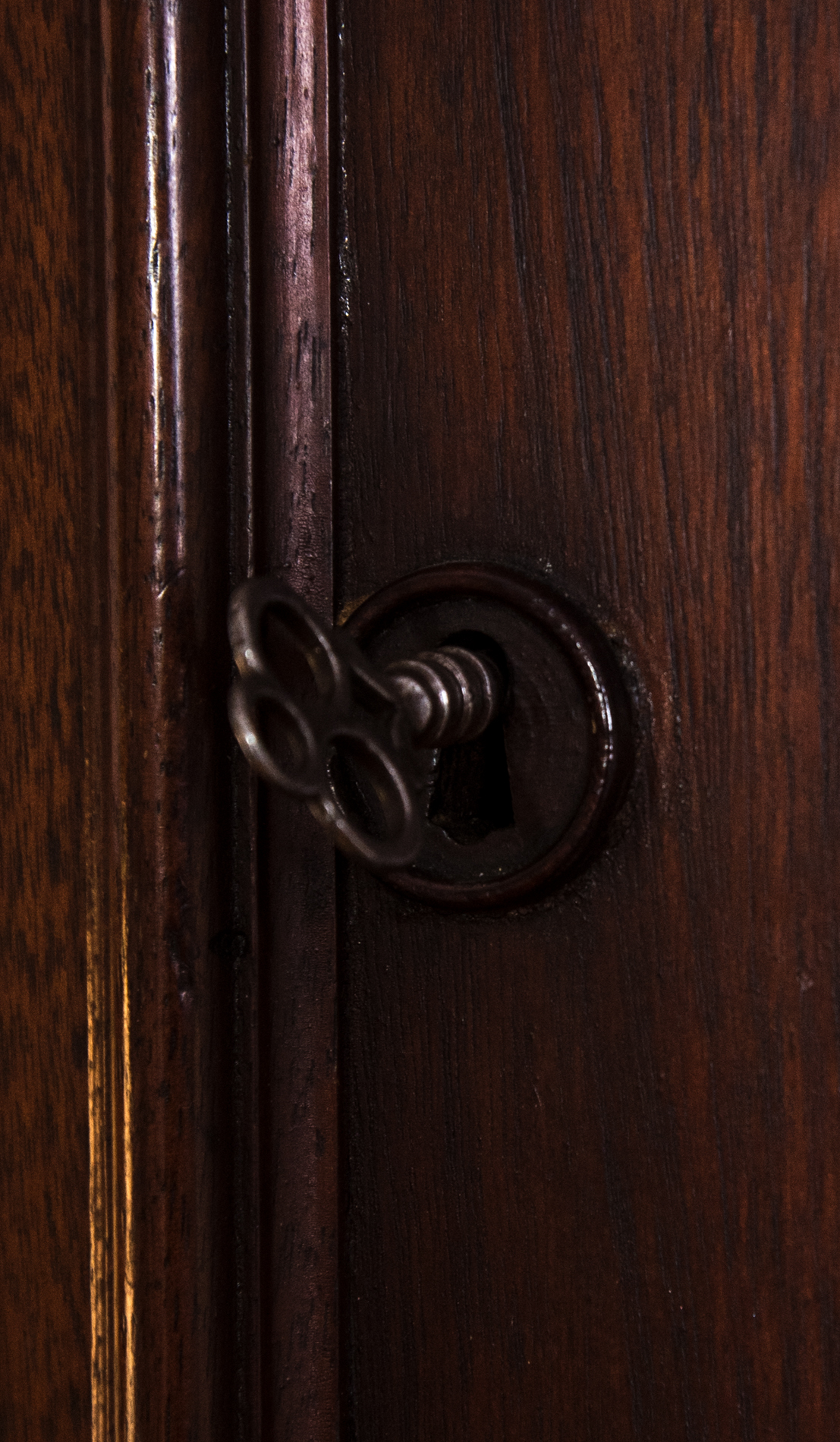 Antique Victorian Renaissance Revival Walnut Cylinder Secretary Desk