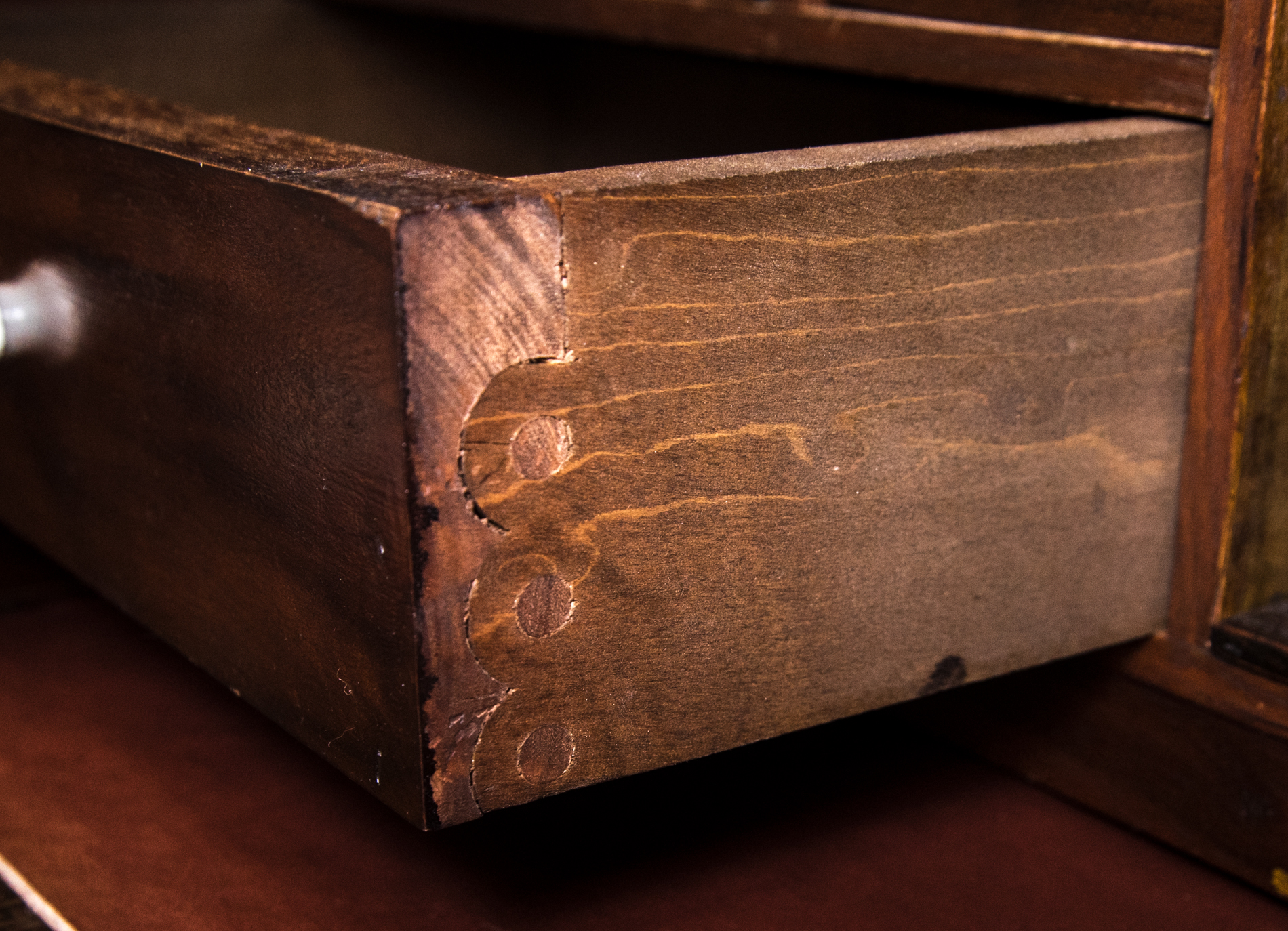 Antique Victorian Renaissance Revival Walnut Cylinder Secretary Desk
