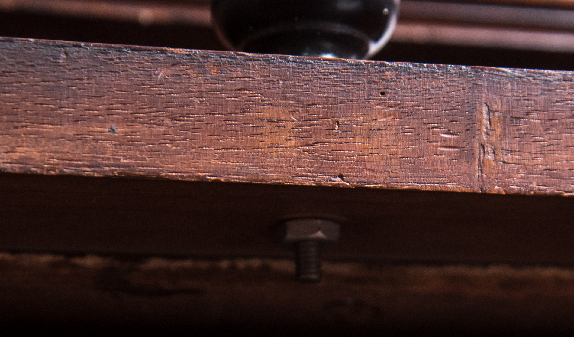 Antique Victorian Renaissance Revival Walnut Cylinder Secretary Desk
