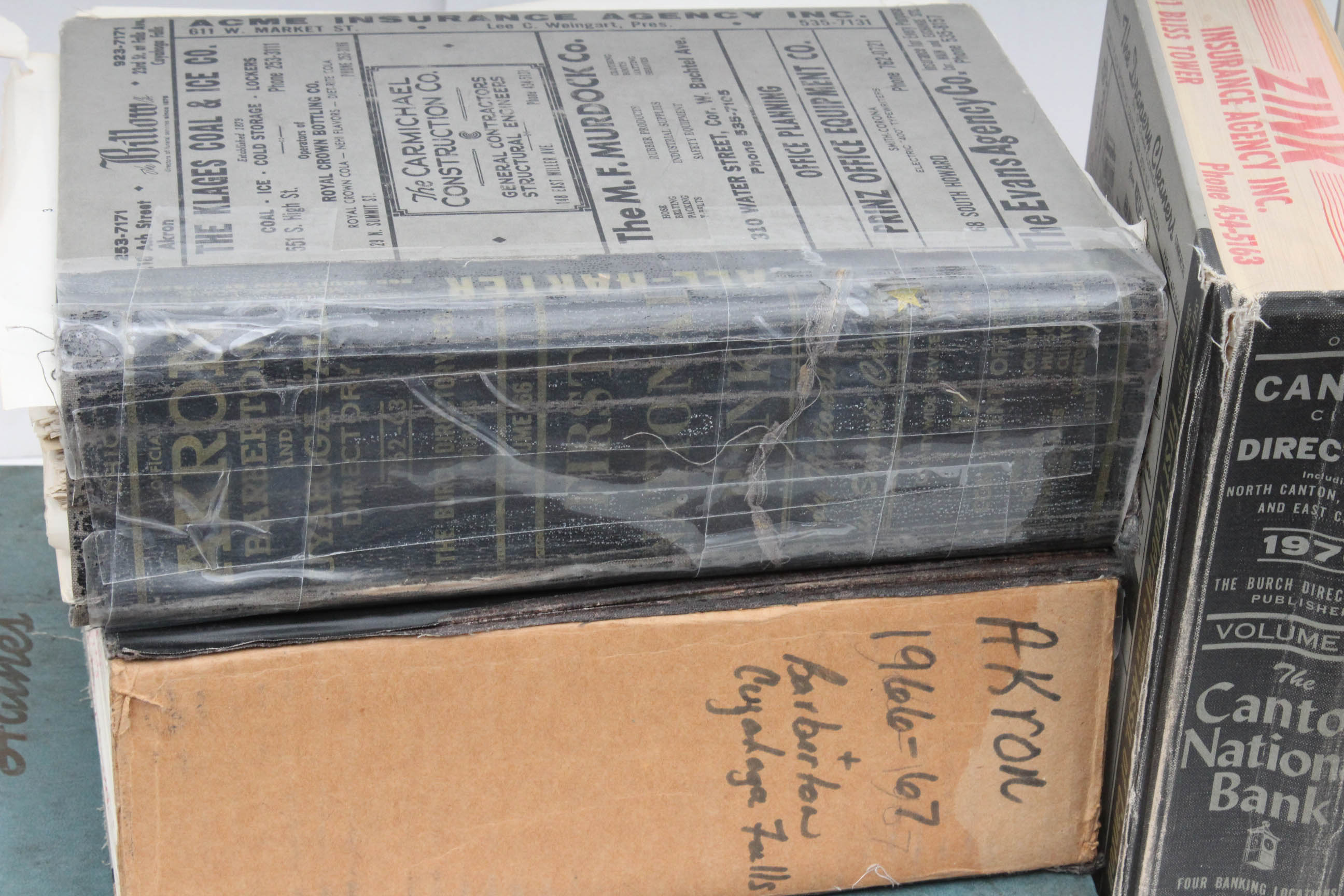 Vintage City Directories from Northern Ohio