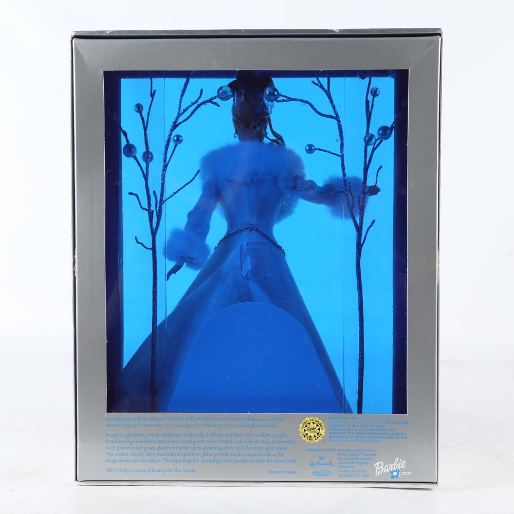 1988 Special Edition Holiday and 2003 Special Edition Winter Fantasy Barbies