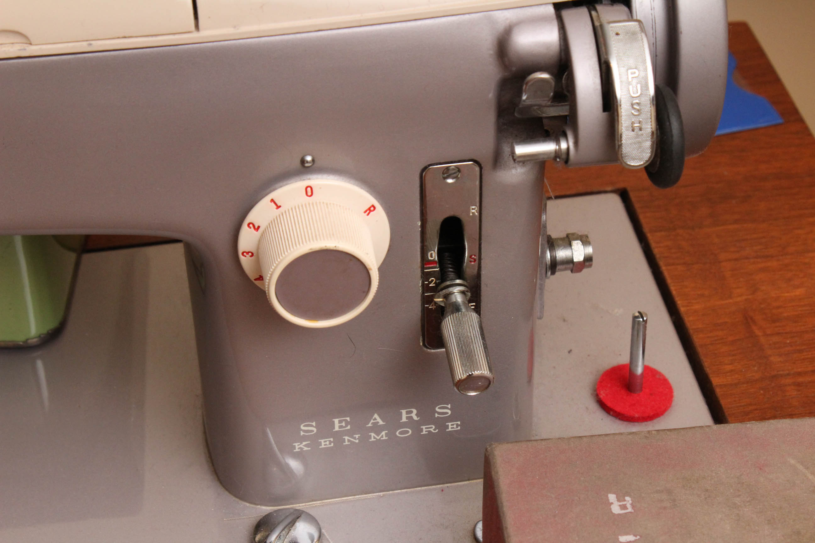 Vintage Kenmore Model 52 Sewing Machine
