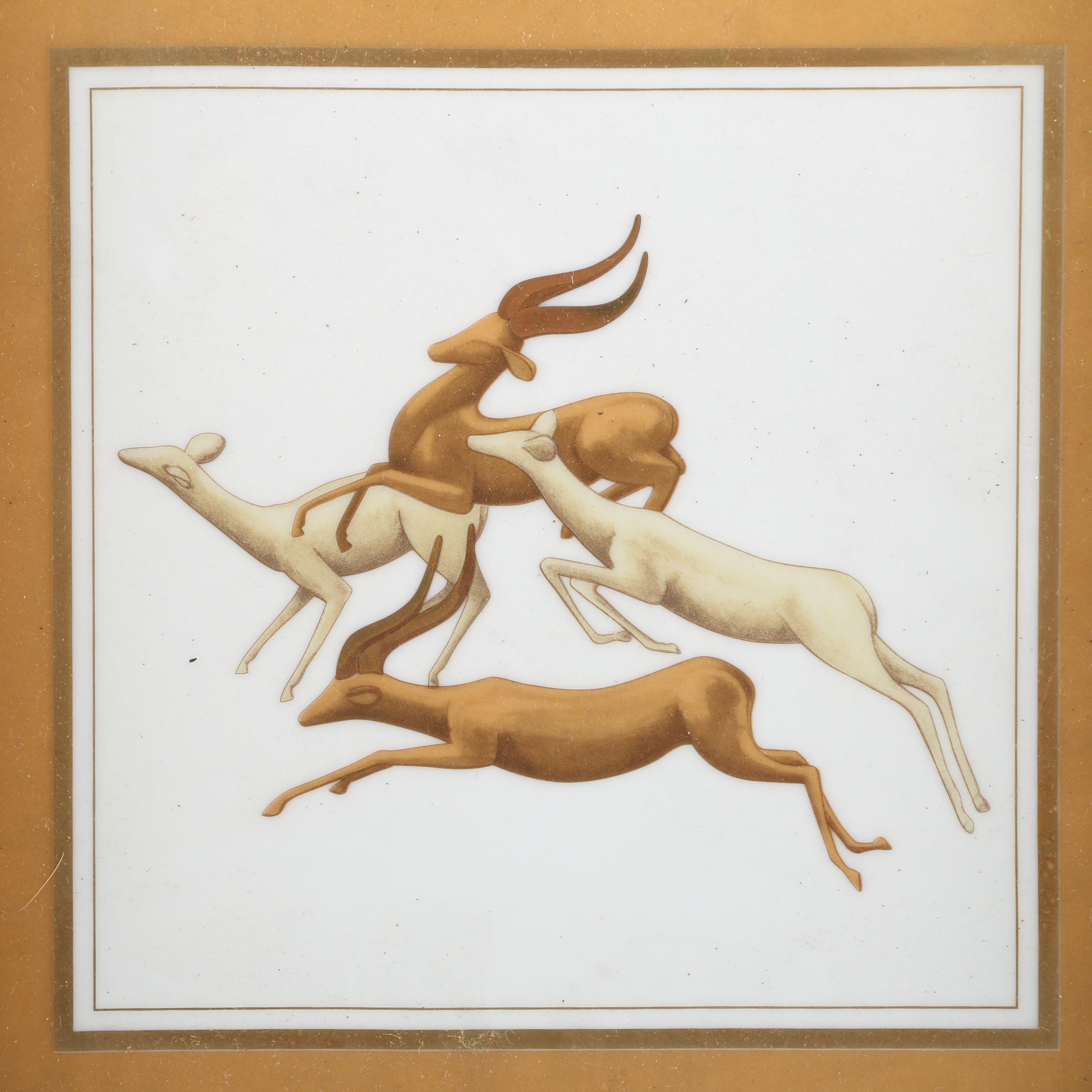 Haviland Limoges "Serengeti" Porcelain Platter by Loet Vanderveen