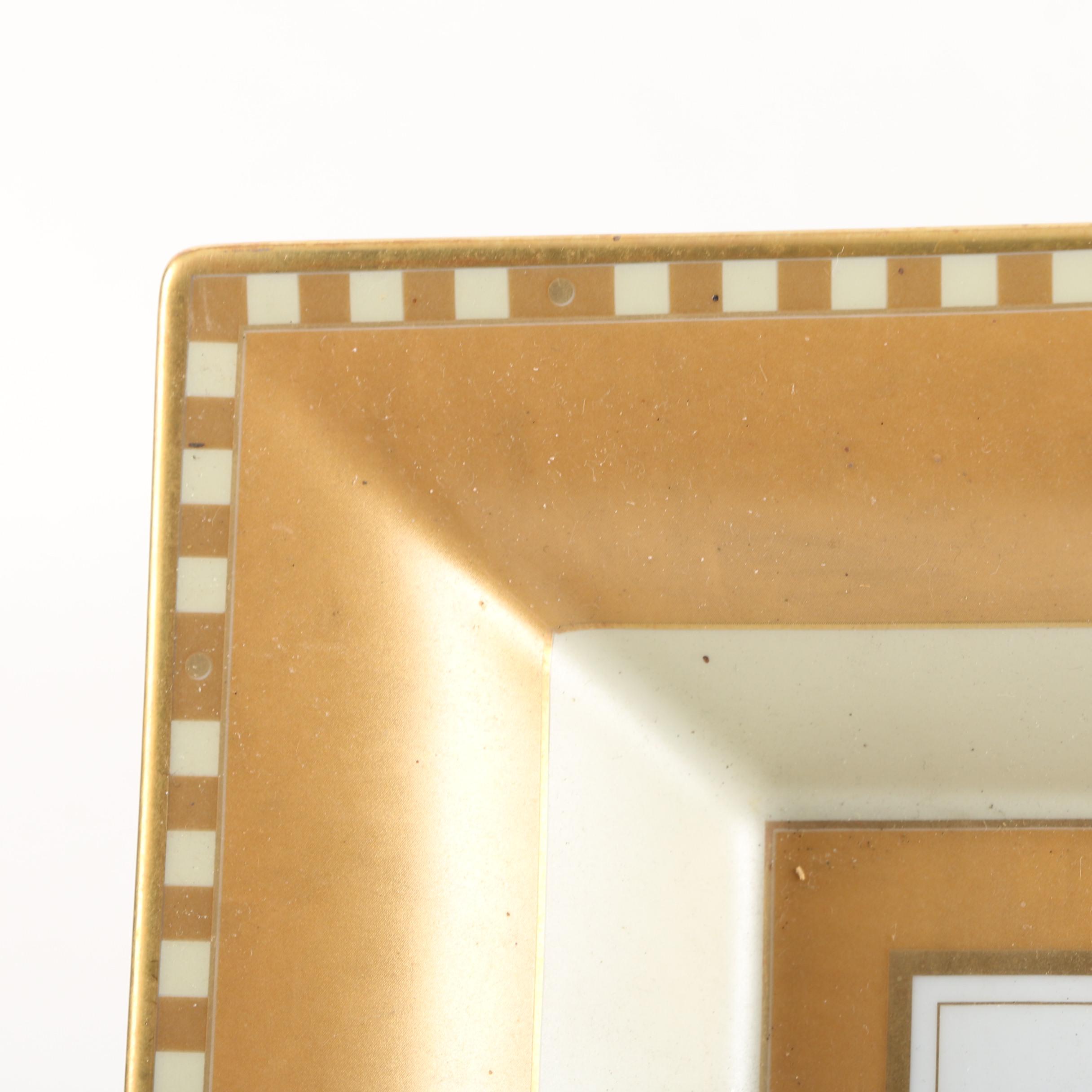 Haviland Limoges "Serengeti" Porcelain Platter by Loet Vanderveen