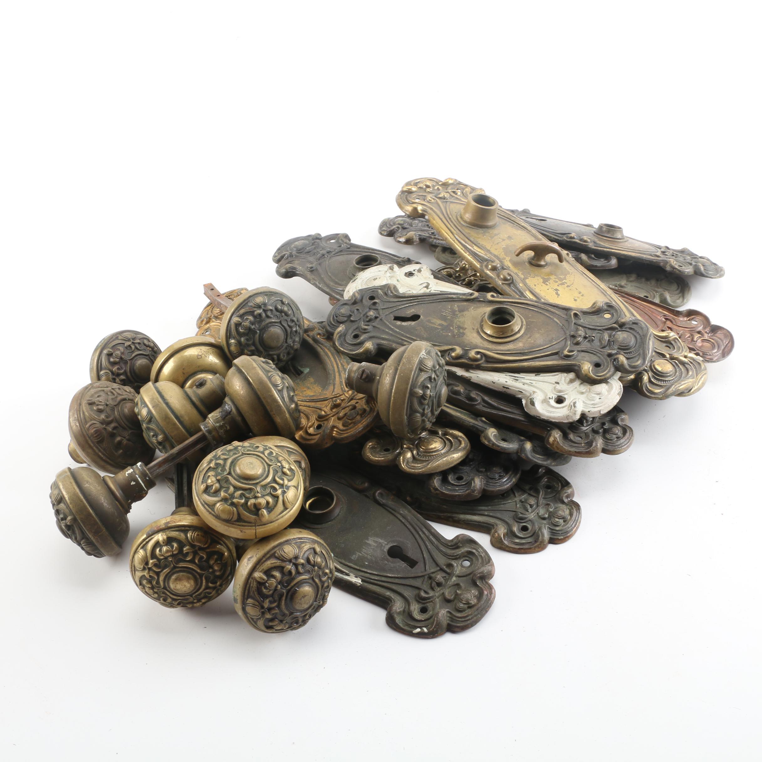 Door Knob and Key Plates