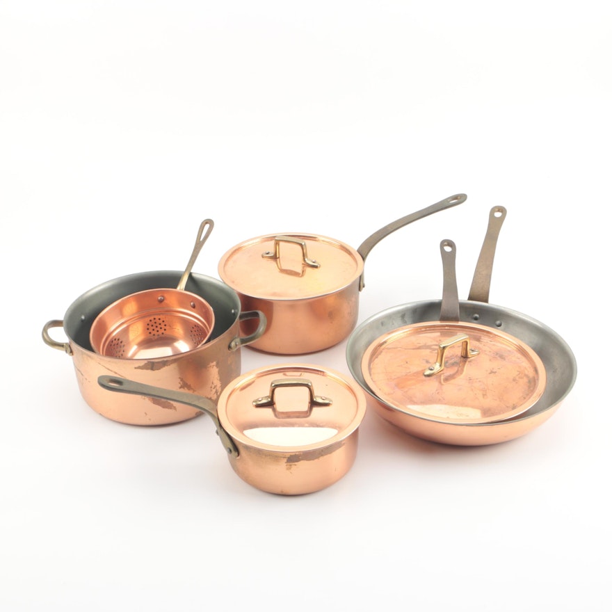 Vintage and Contemporary Copper Cookware