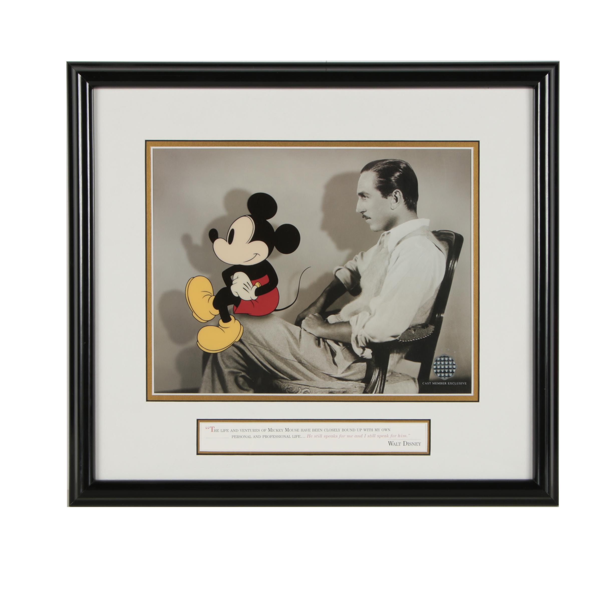 1999 Limited Edition Disney Sericel "Profiles of Imagination"