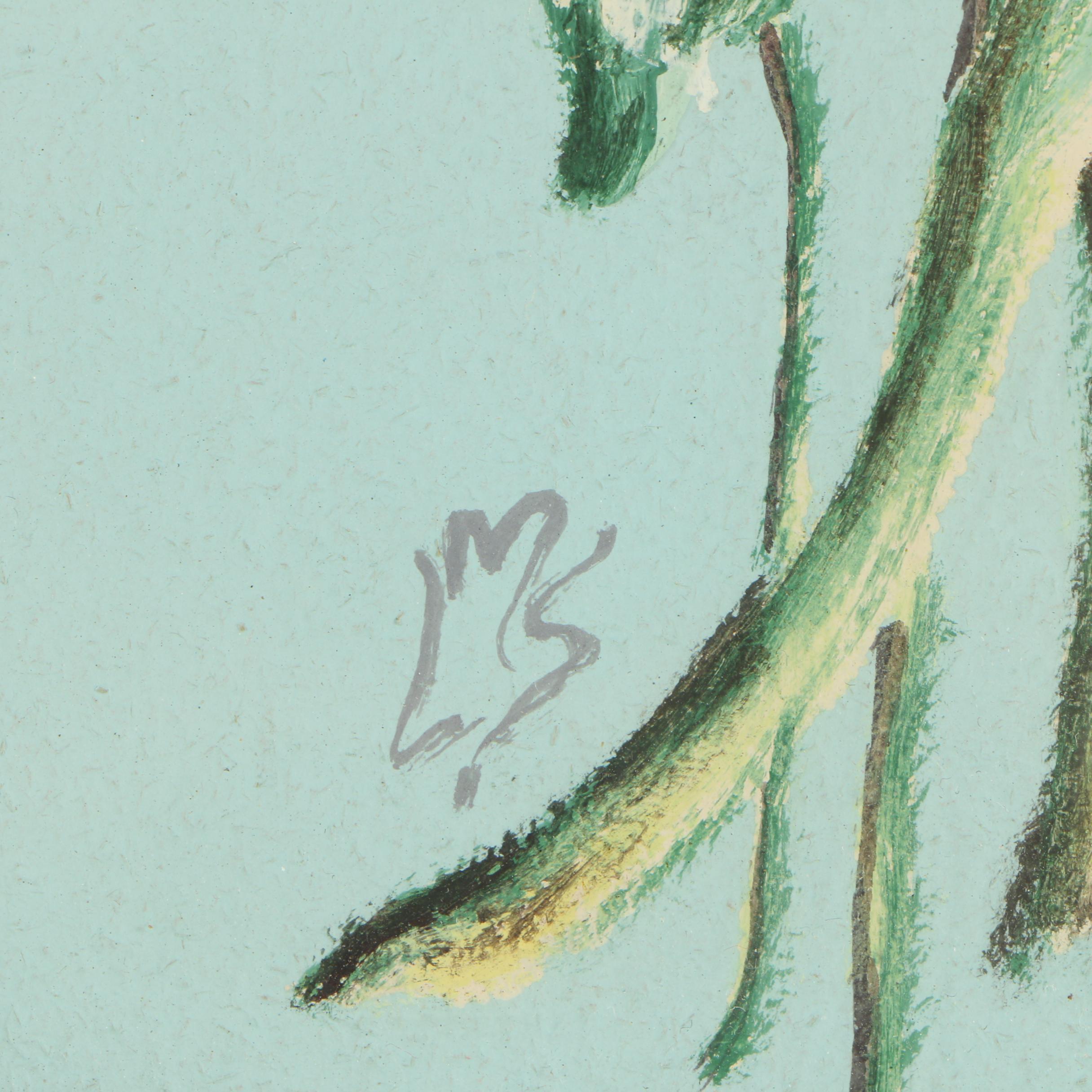 L.M.S. Mid 20th Century Oil Paintings