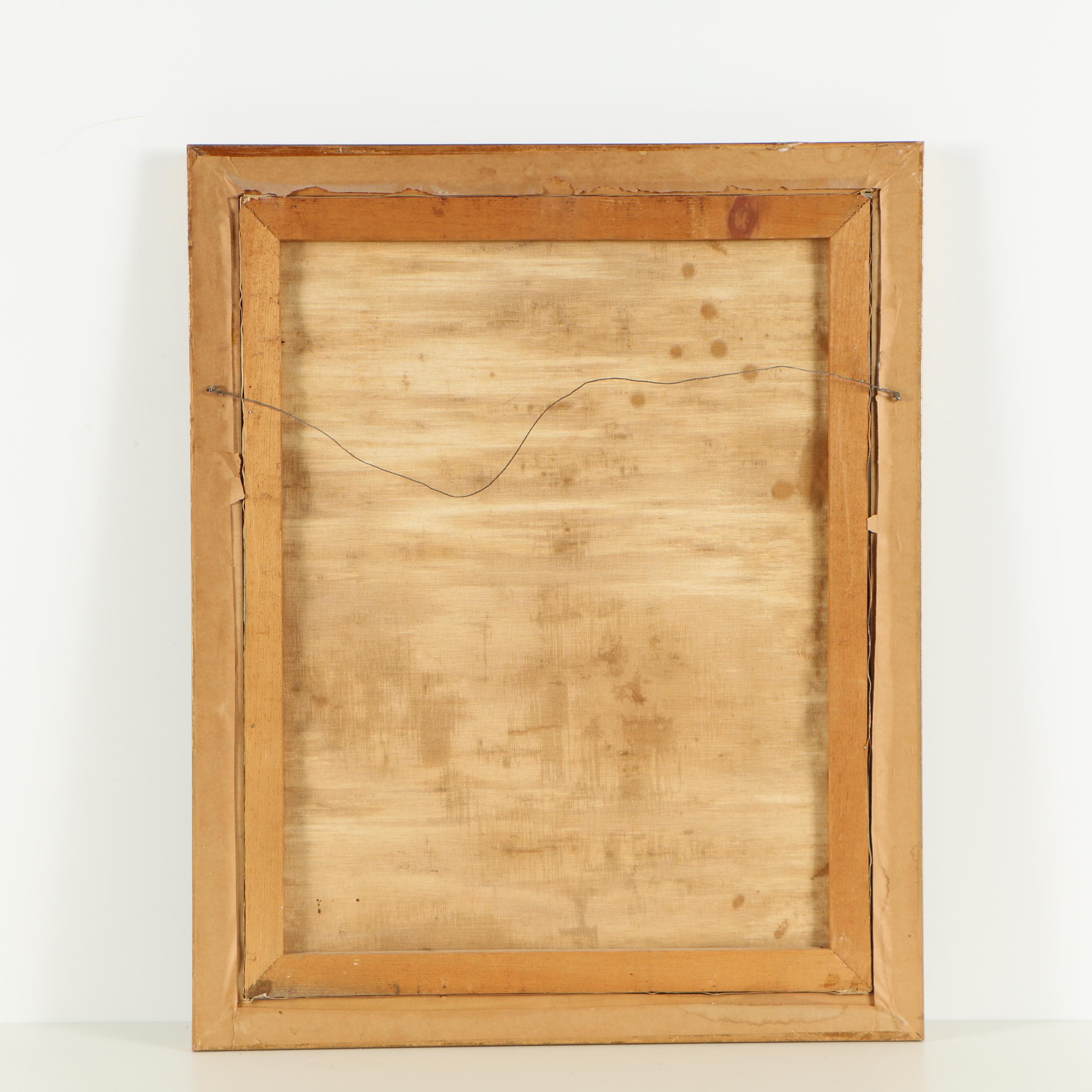 Mid 20th Century Oil Painting