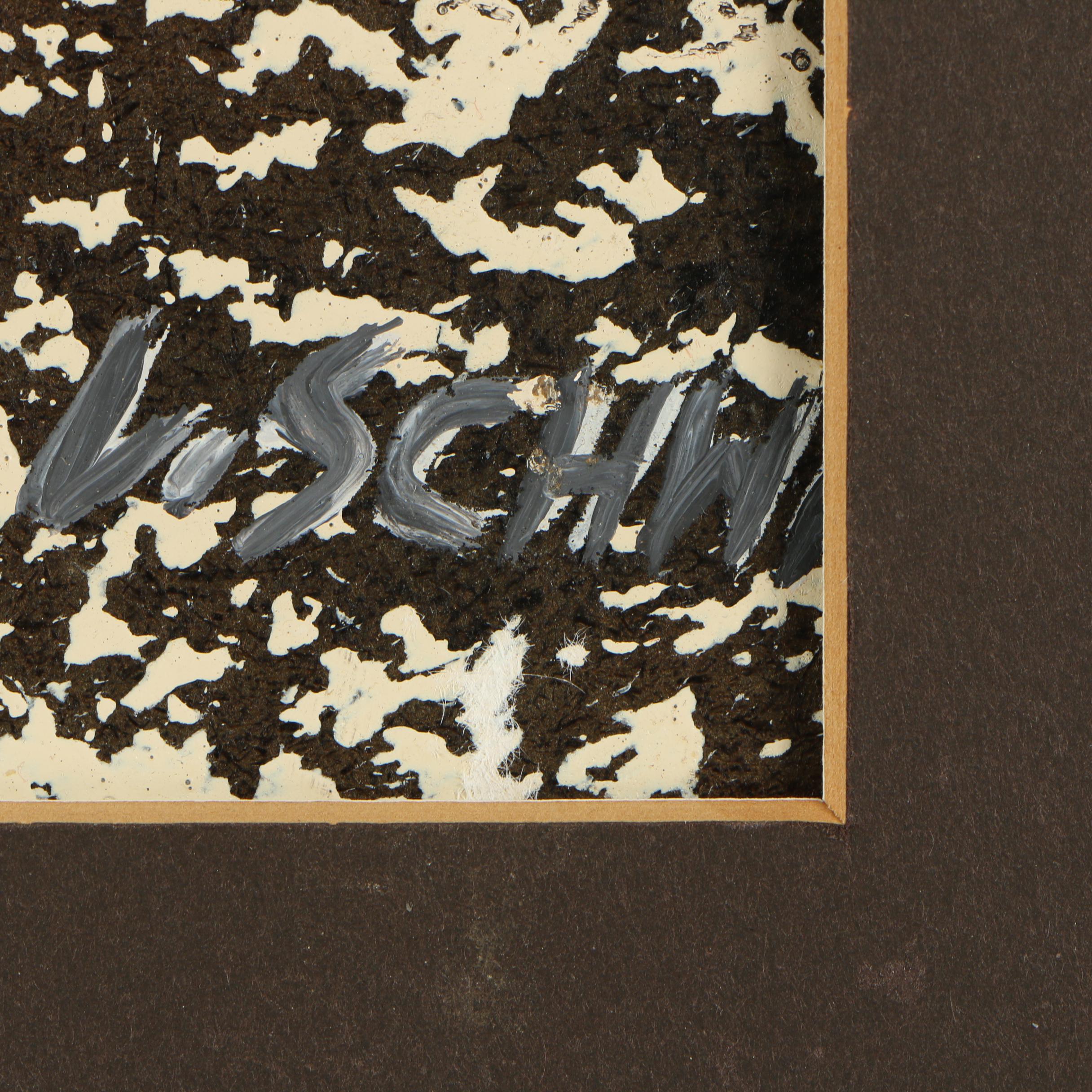 L. Schwark Mid 20th Century Oil Painting