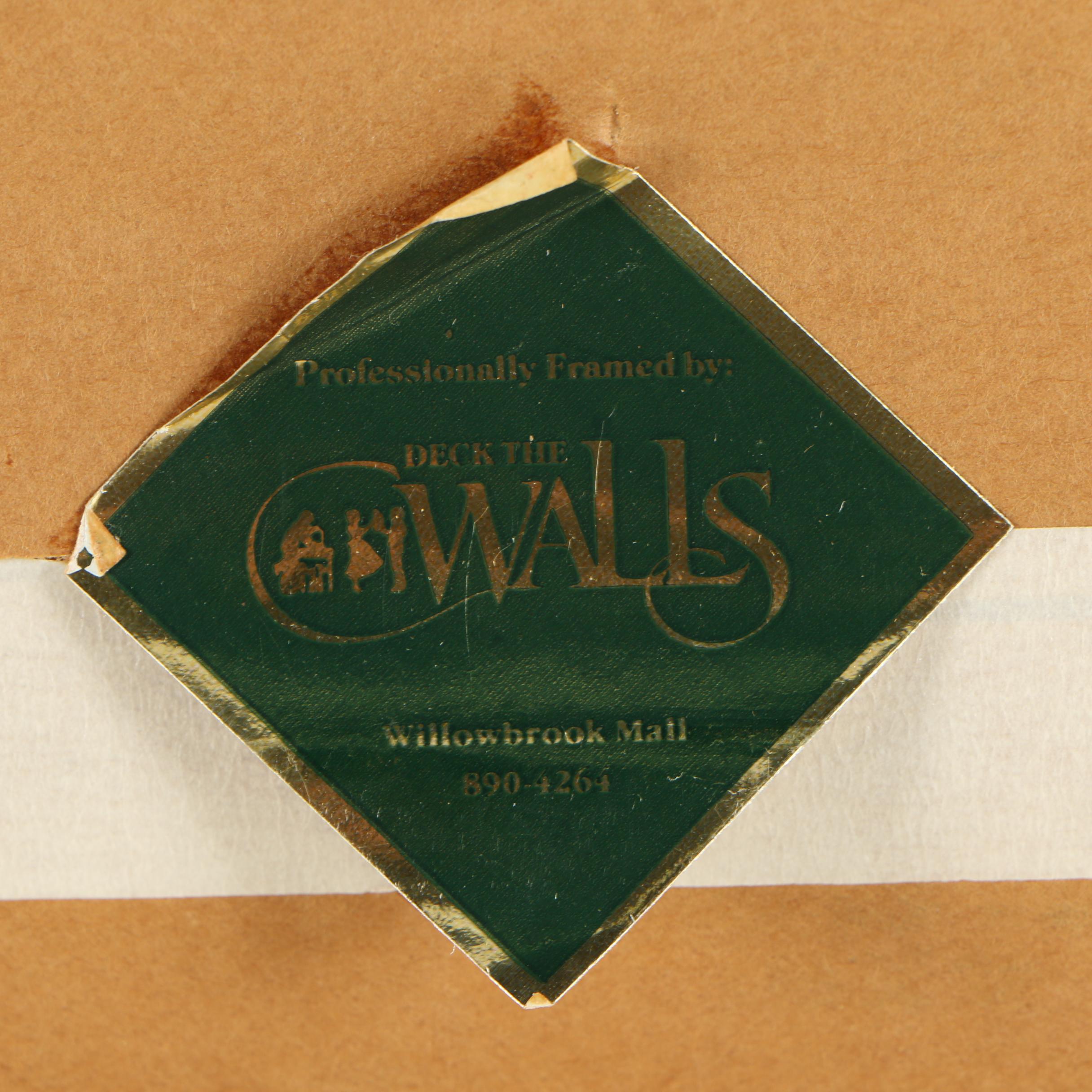 L. Schwark Mid 20th Century Oil Painting