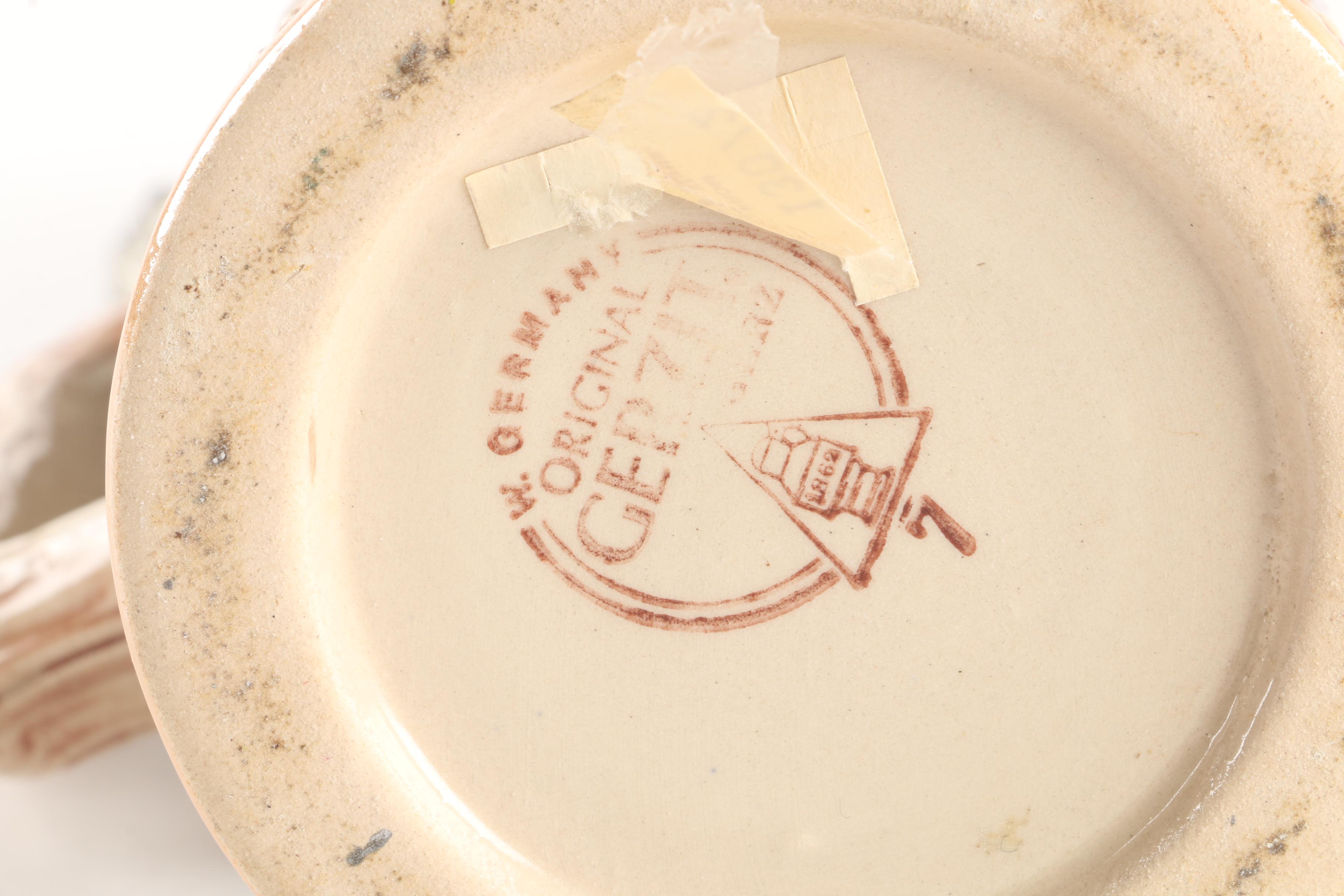 Vintage West German Gerzit Stoneware Stein