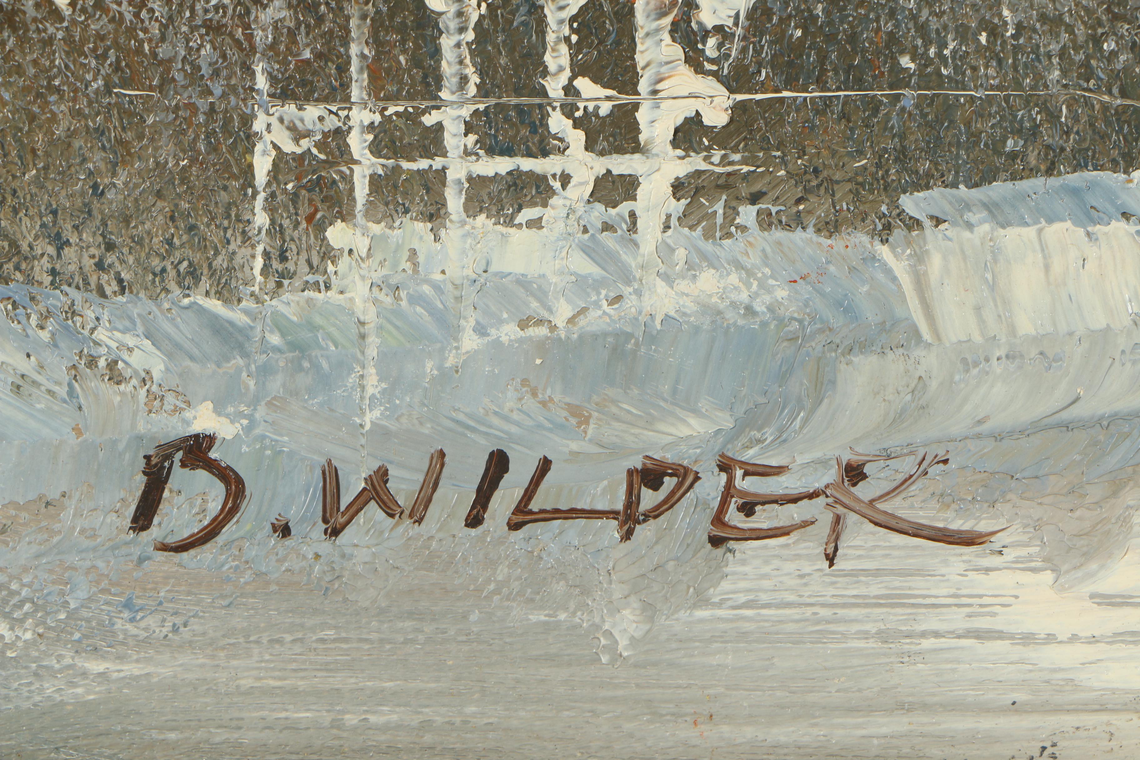B. Wilder 20th Century Oil Painting