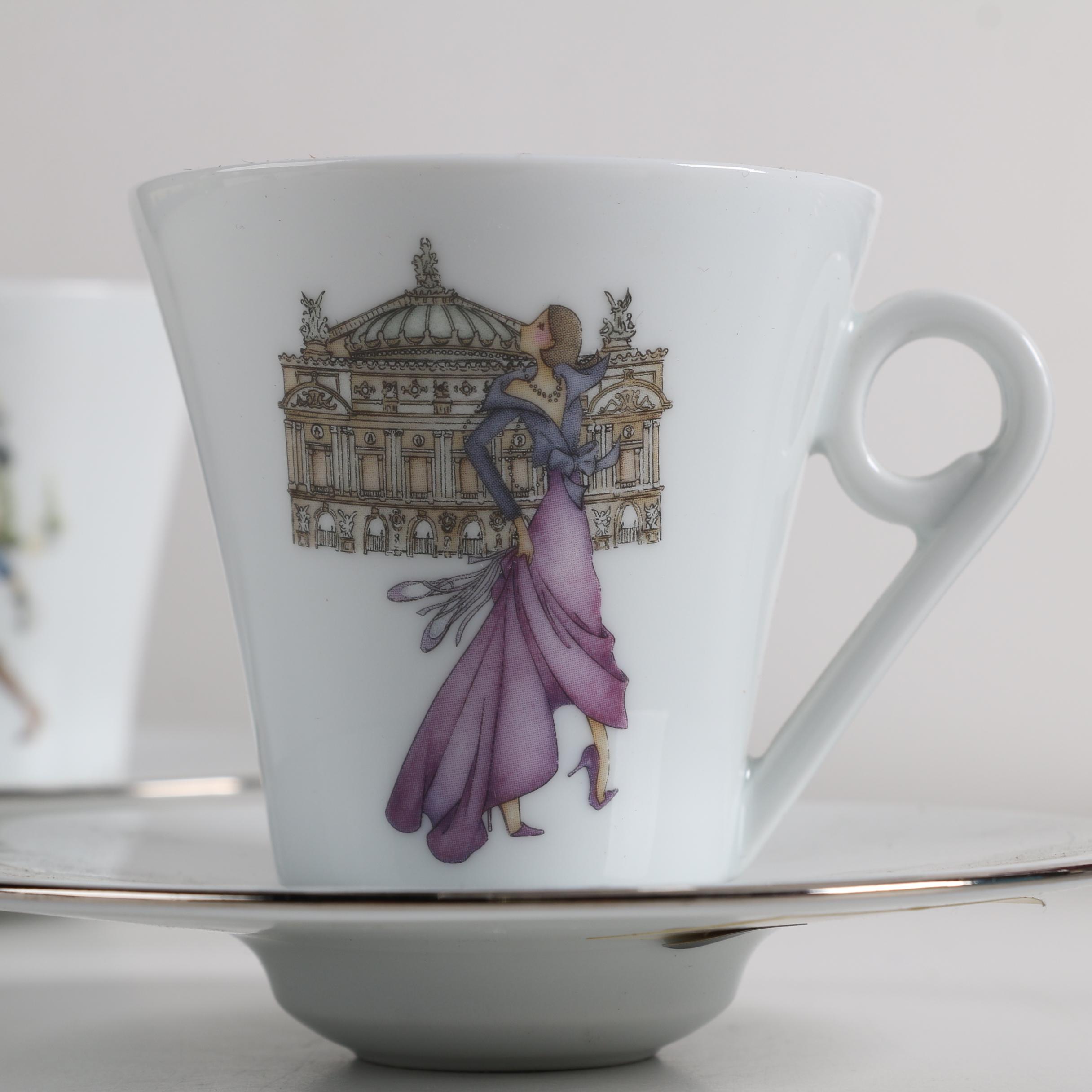 Haviland Limoges "Lalique De Chine" Porcelain Dinnerware