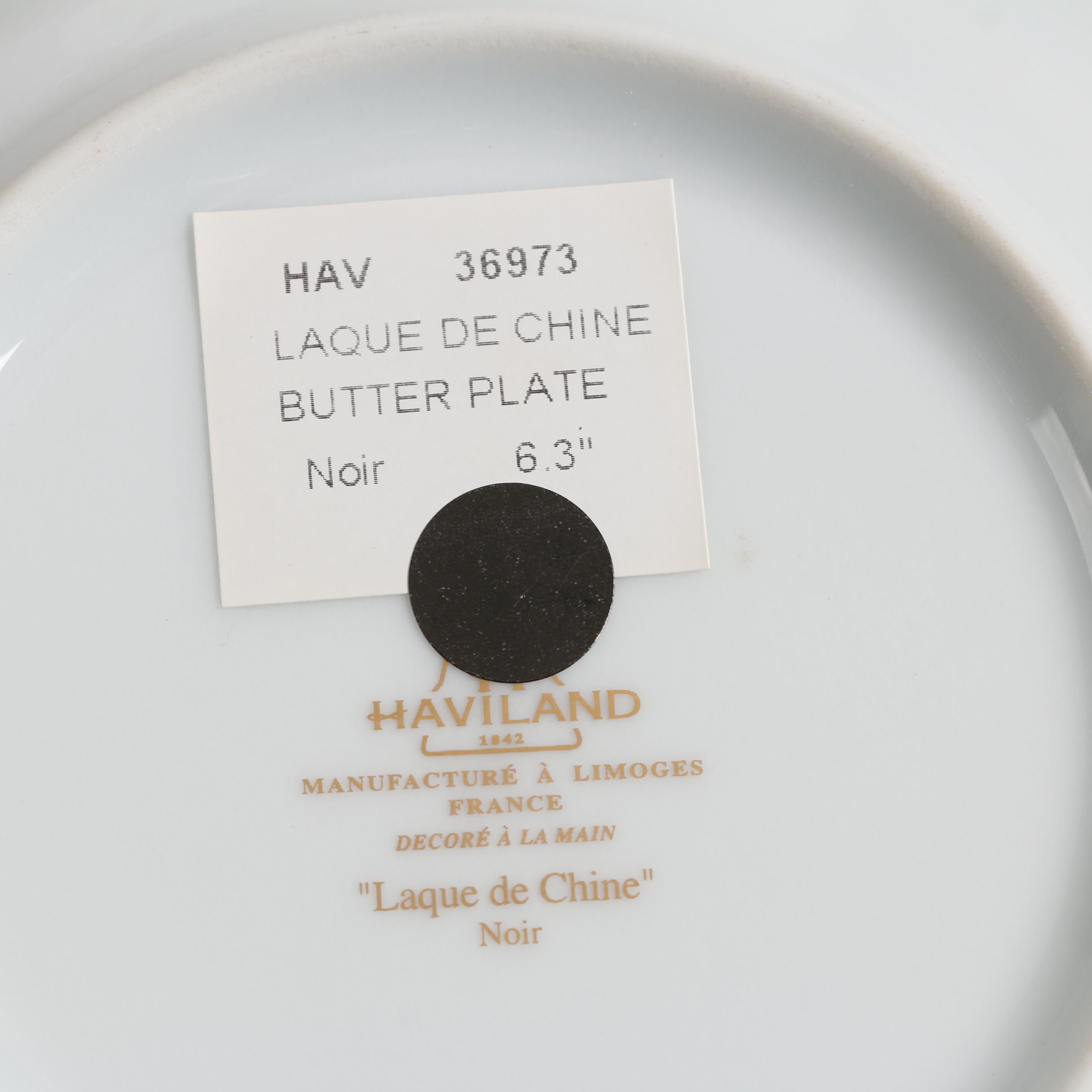 Haviland Limoges "Lalique De Chine" Porcelain Dinnerware