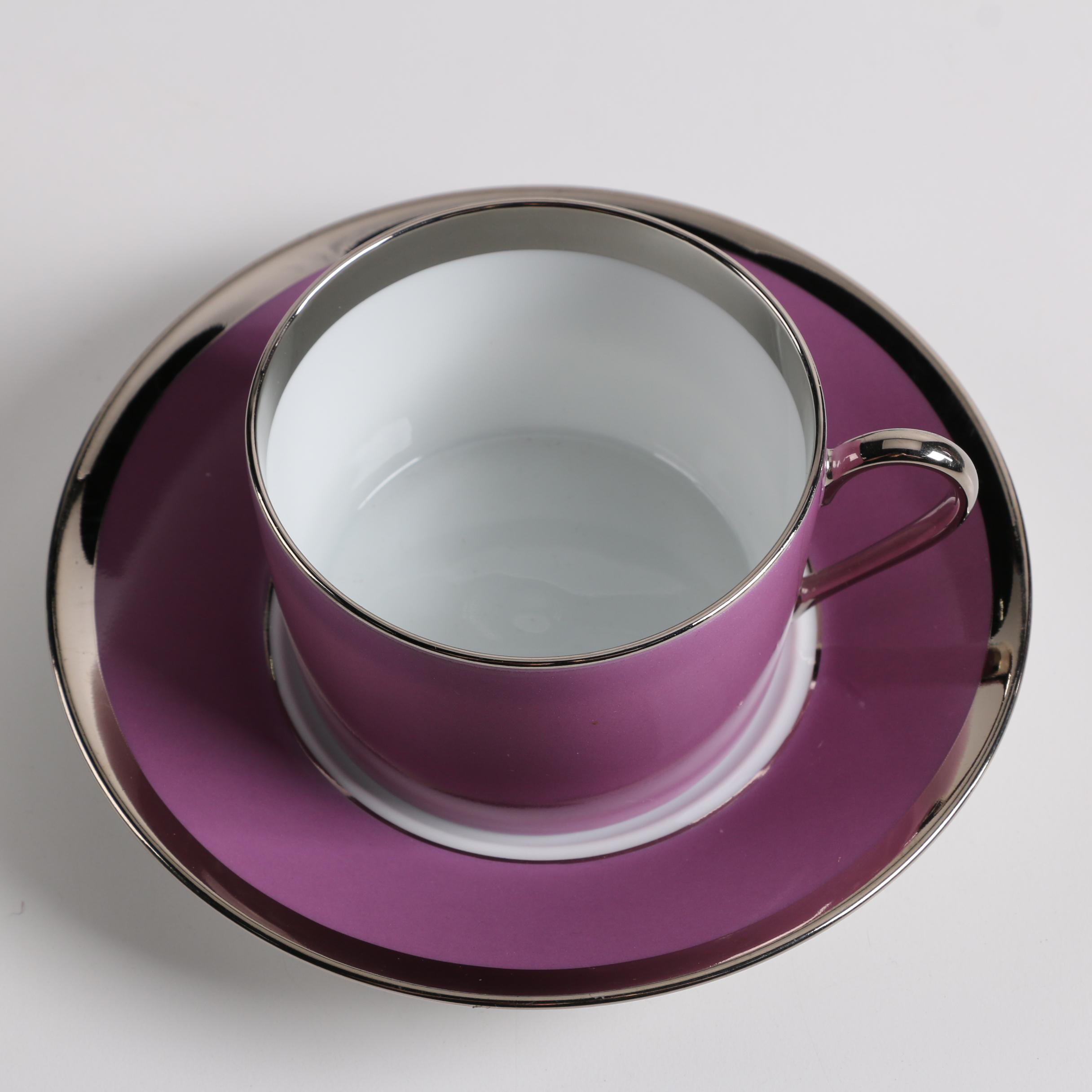 Haviland Limoges "Lalique De Chine" Porcelain Dinnerware