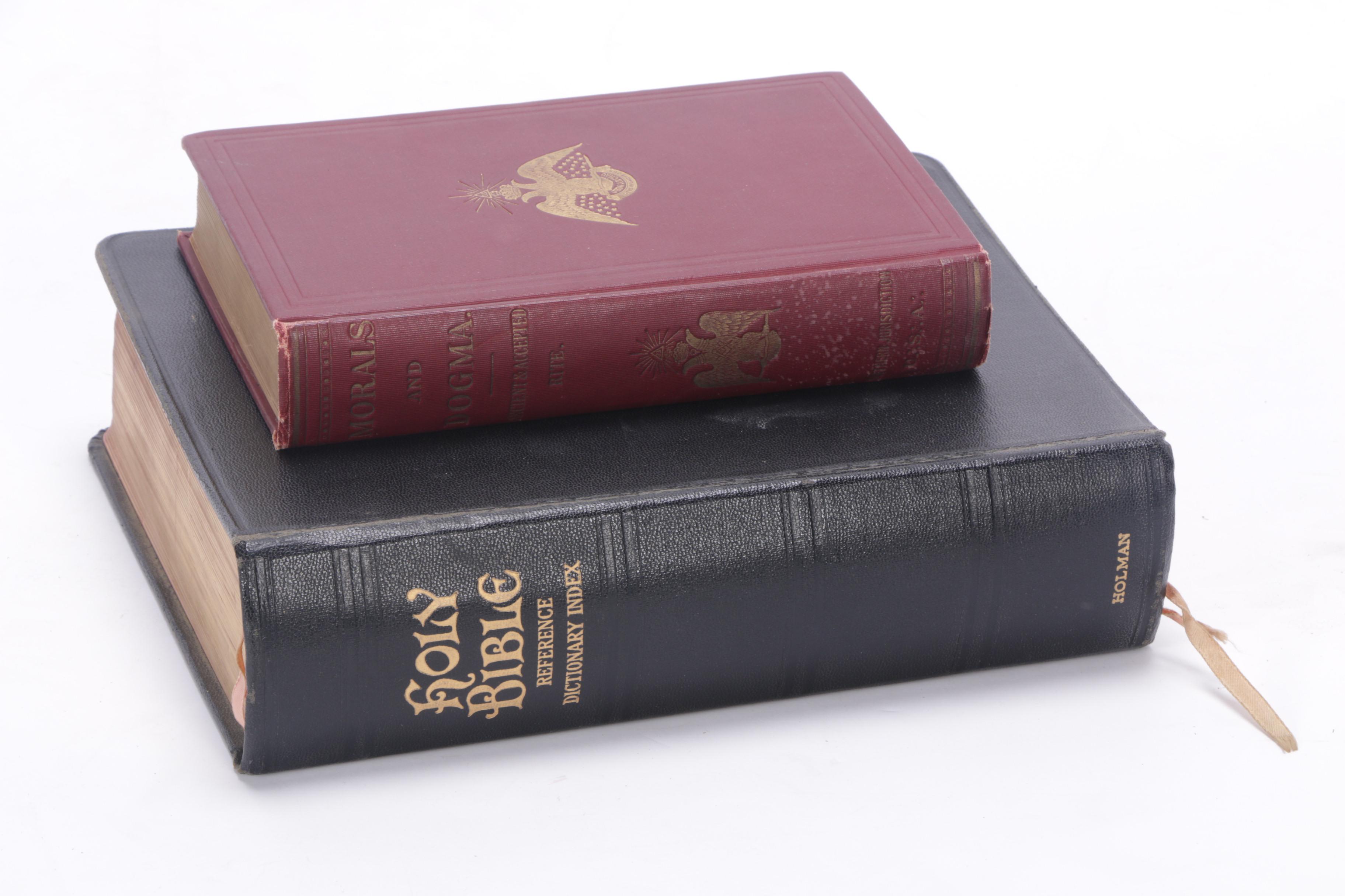 1921 "Morals and Dogmas" and 1940s Holy Bible