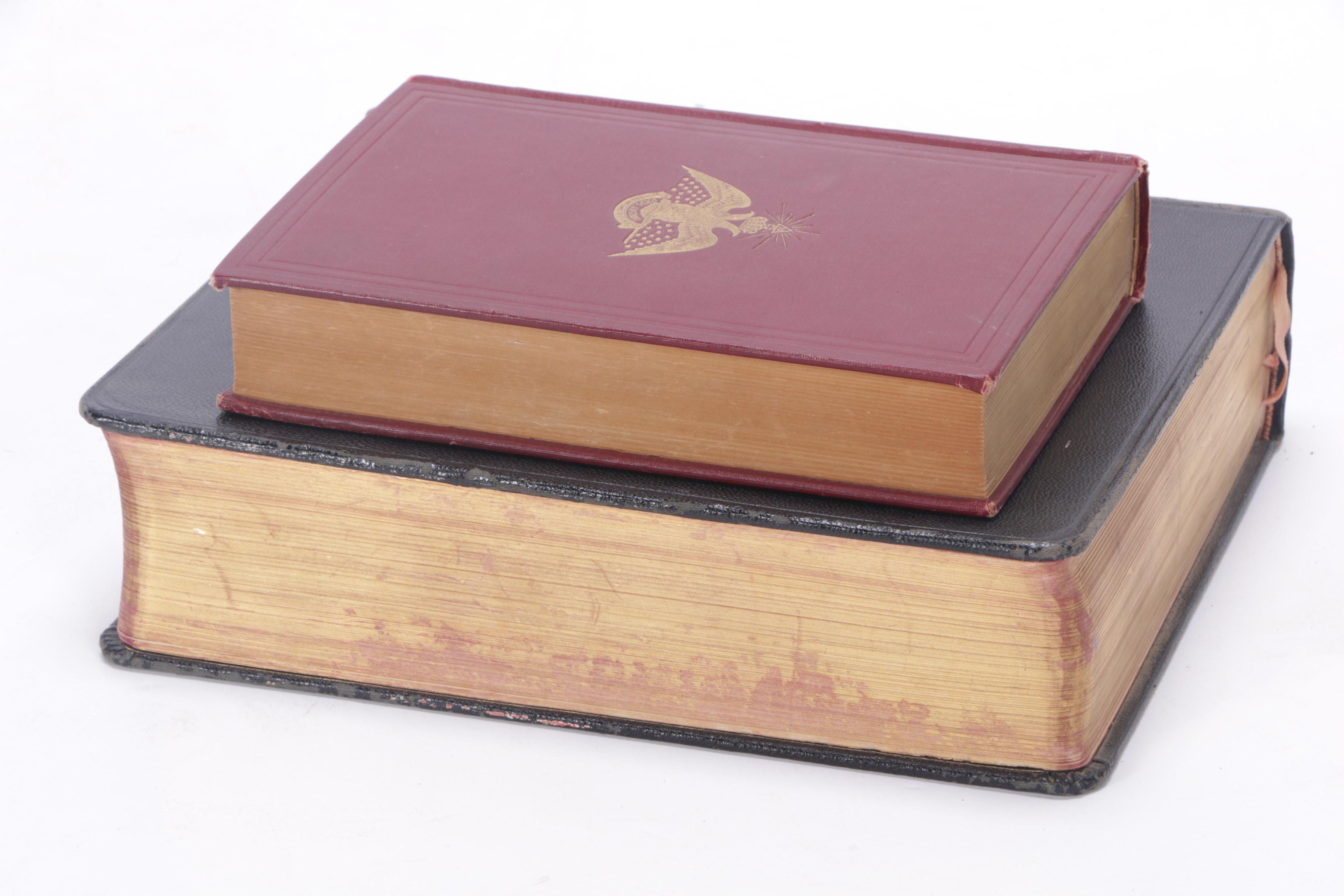 1921 "Morals and Dogmas" and 1940s Holy Bible