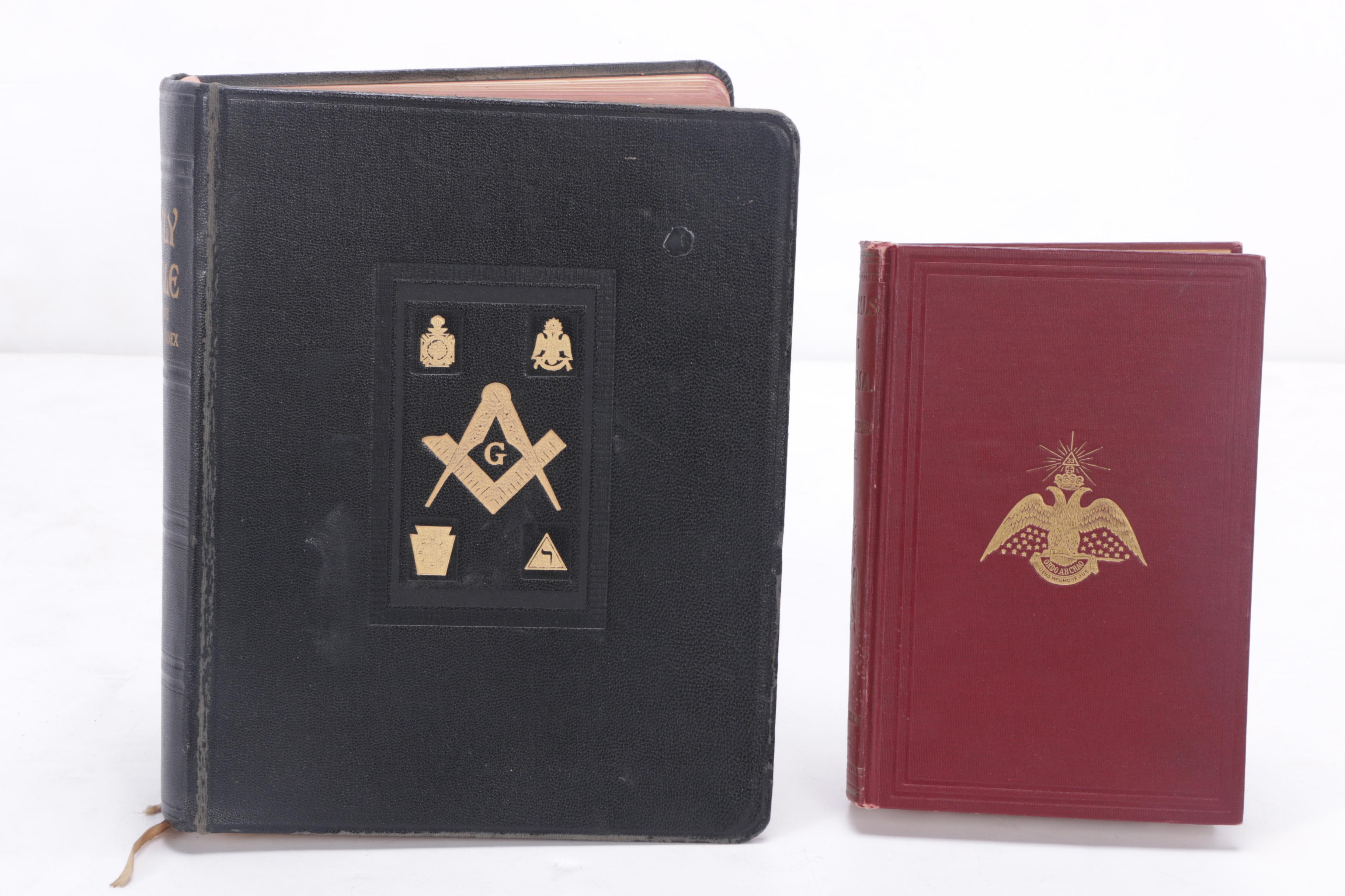 1921 "Morals and Dogmas" and 1940s Holy Bible