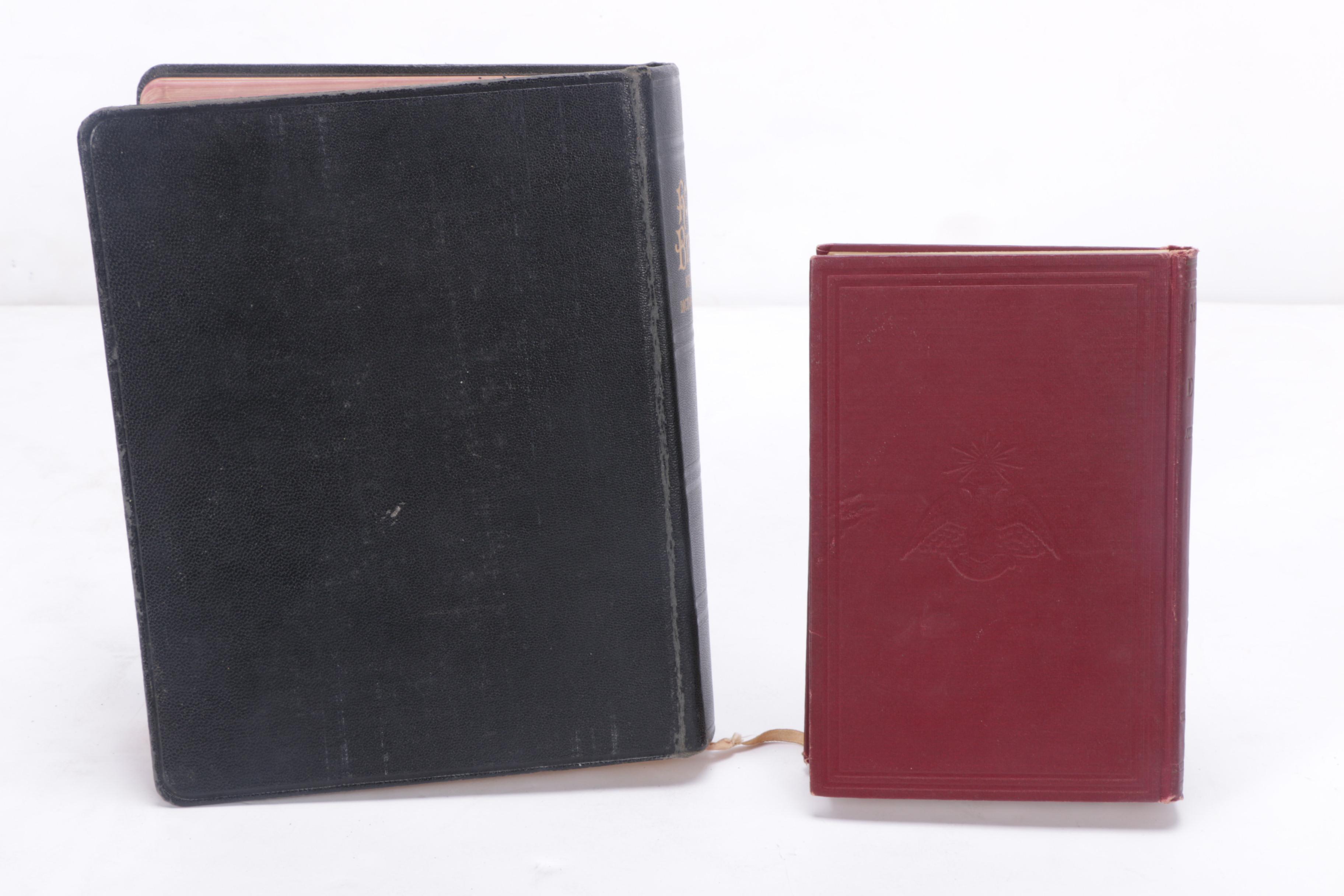 1921 "Morals and Dogmas" and 1940s Holy Bible