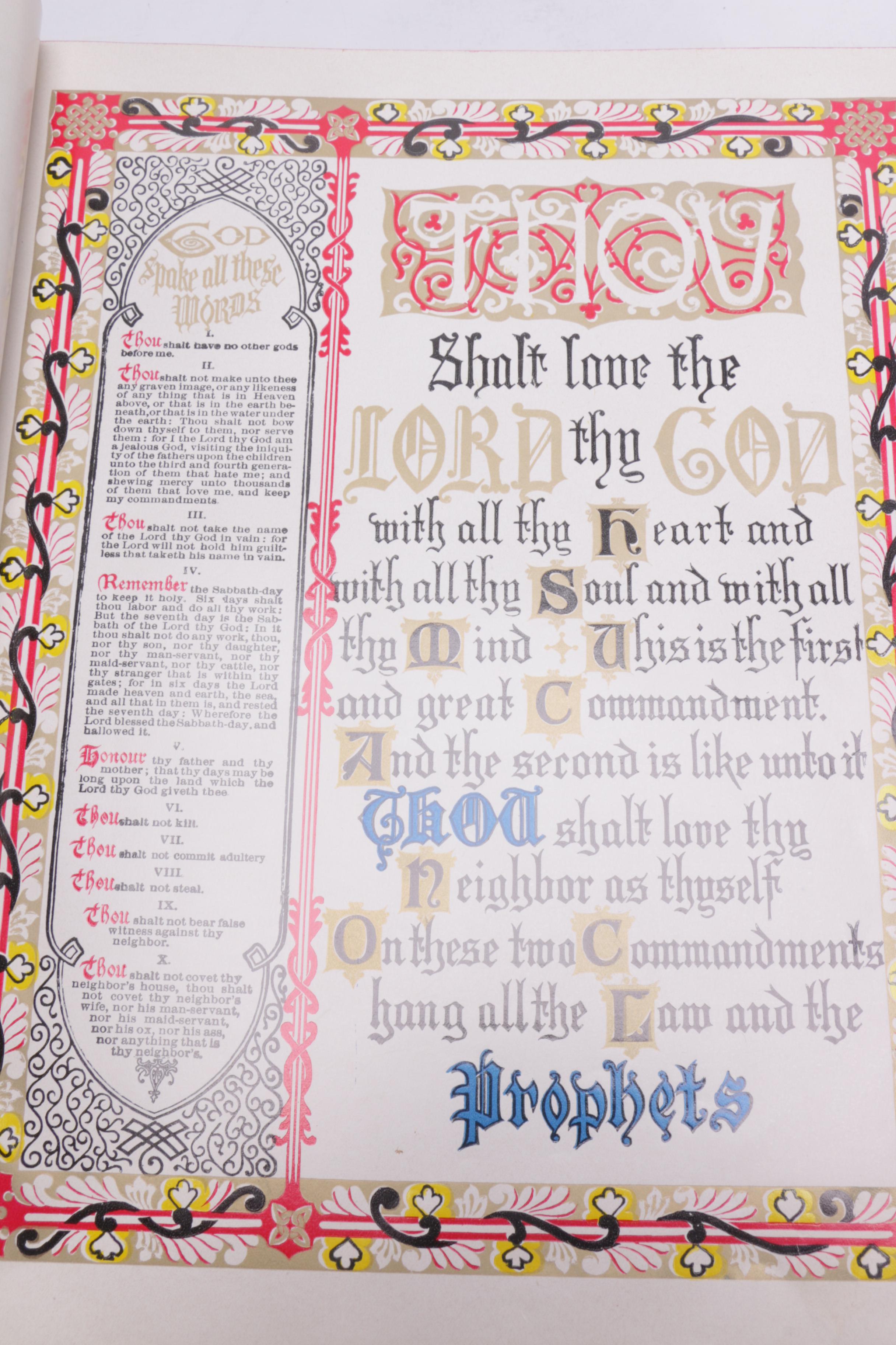 1921 "Morals and Dogmas" and 1940s Holy Bible