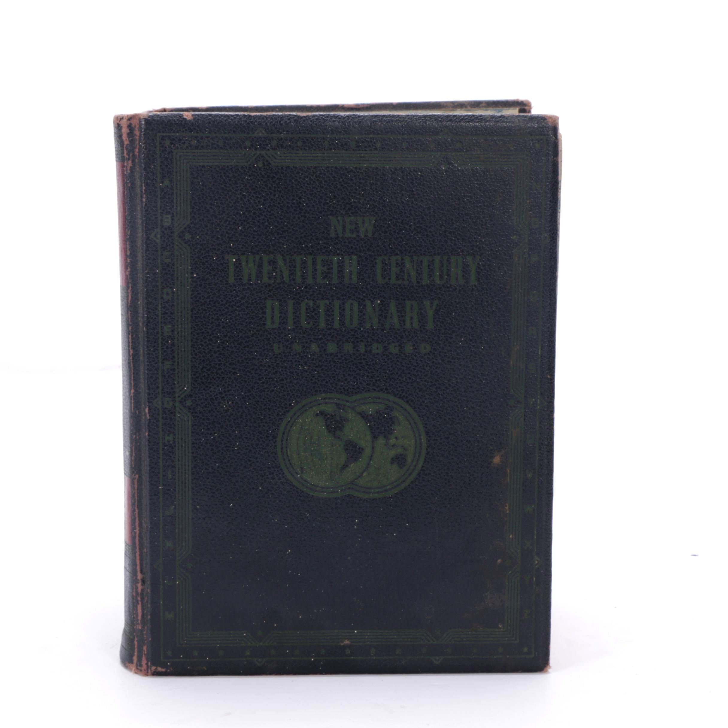 1941 "New Twentieth Century Dictionary Unabridged"