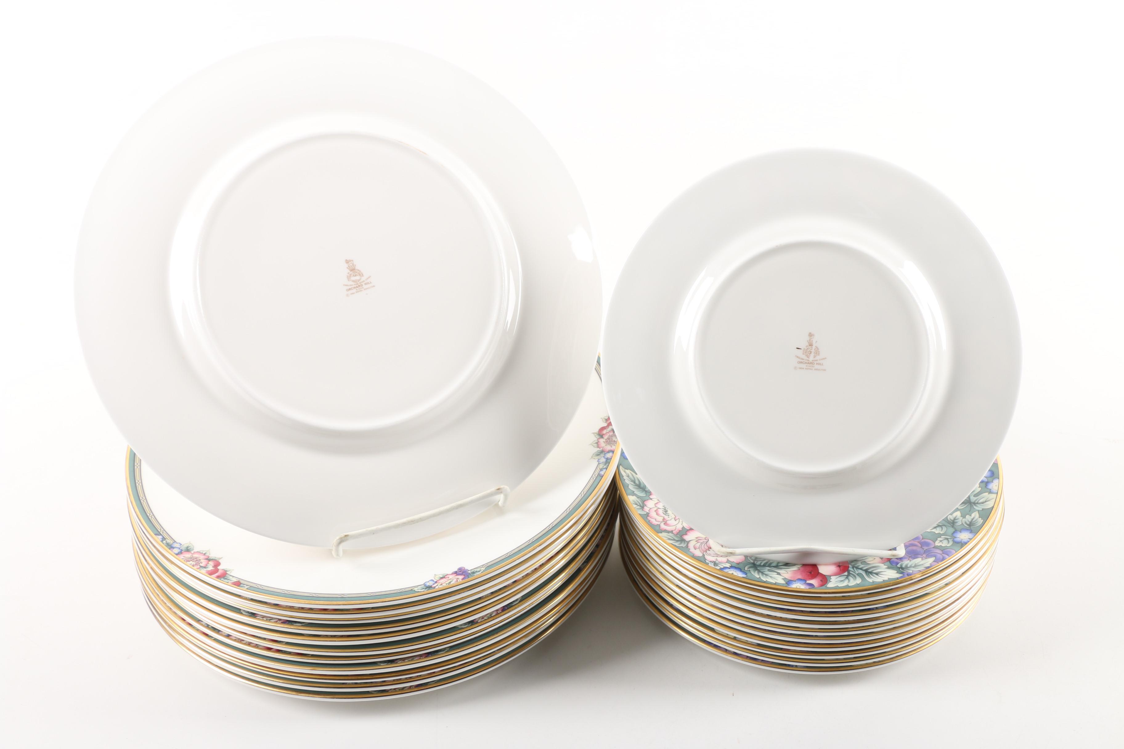 Royal Doulton "Orchard Hill" Bone China Plates