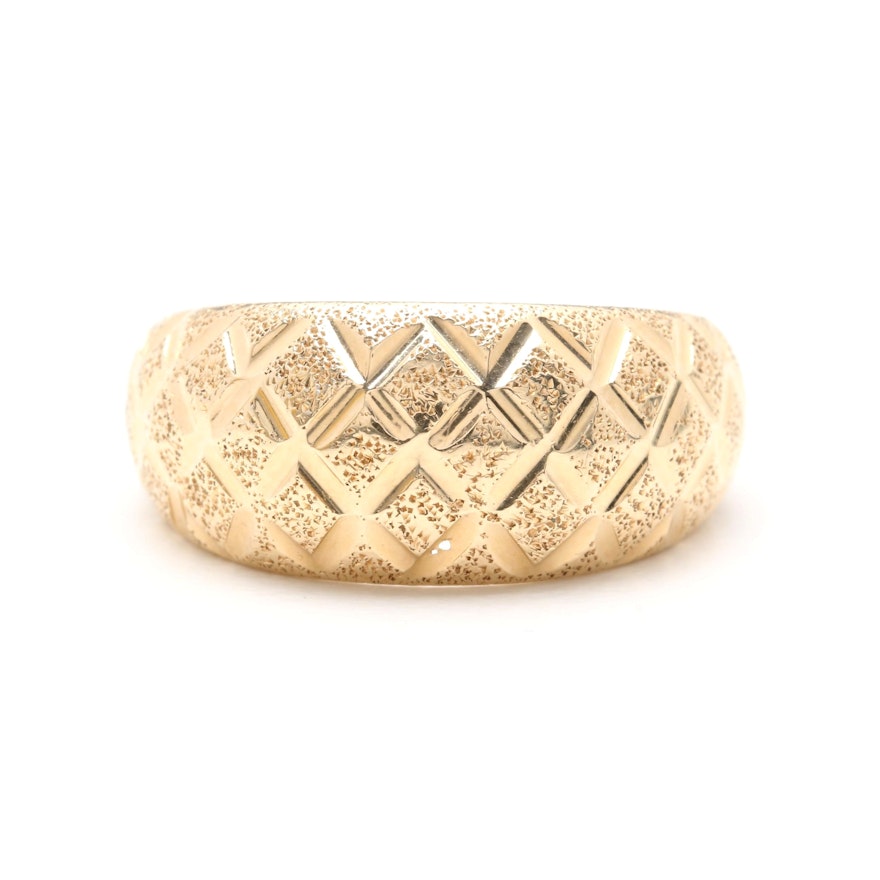 14K Yellow Gold Ring