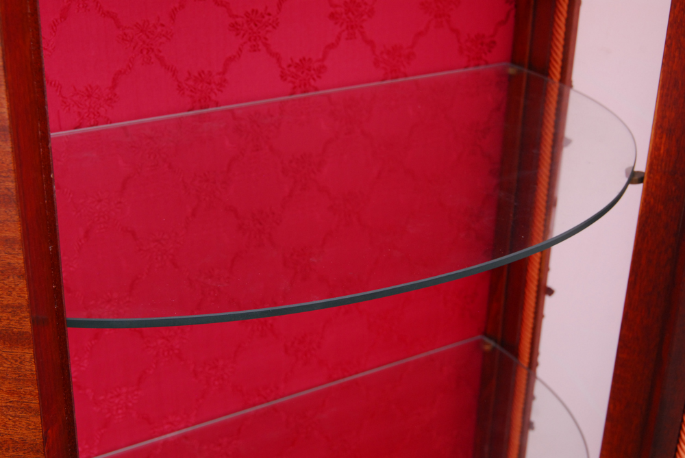 Spanish Louis XV Style Vitrine with Ormolu and Hand-Painted Panels by Soriano