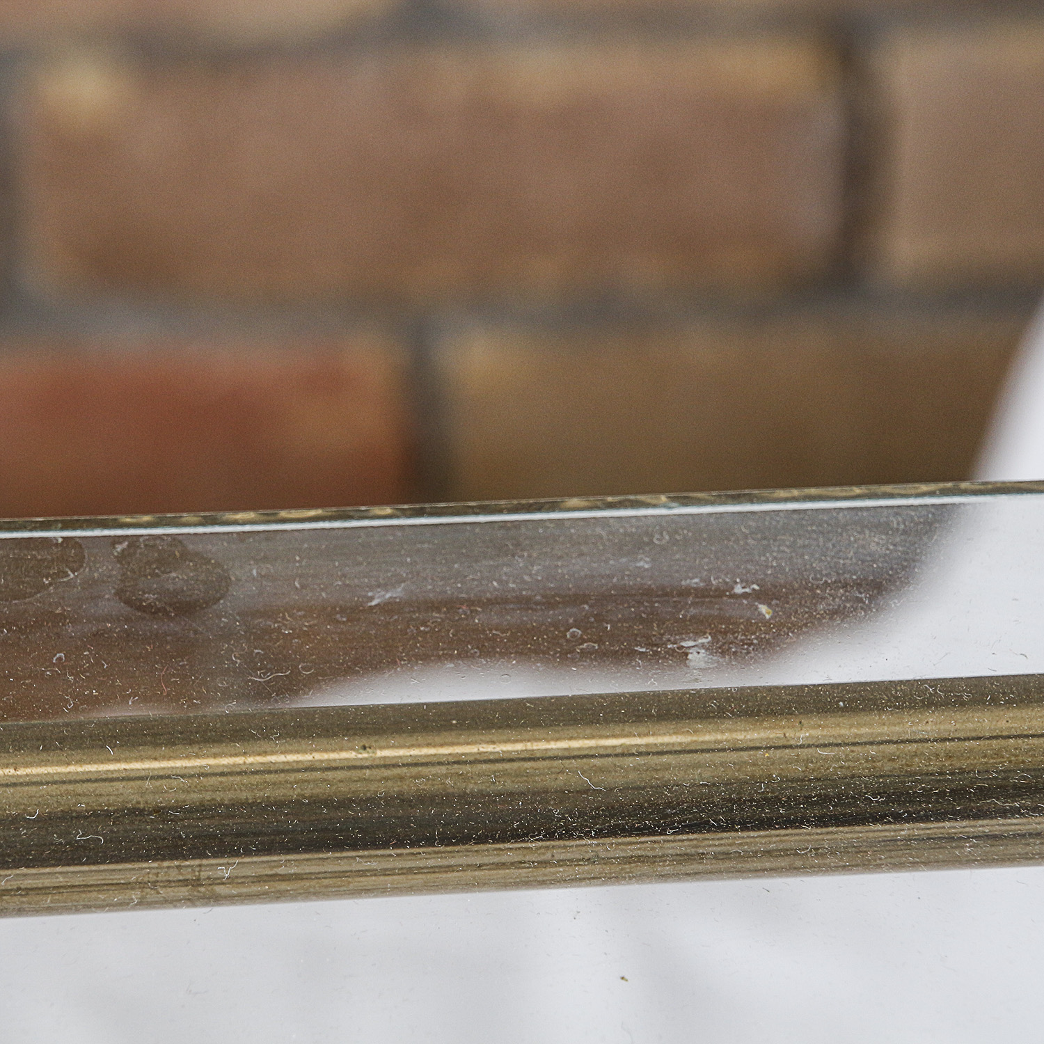 Mid-Century Glass and Metal Bar Cart