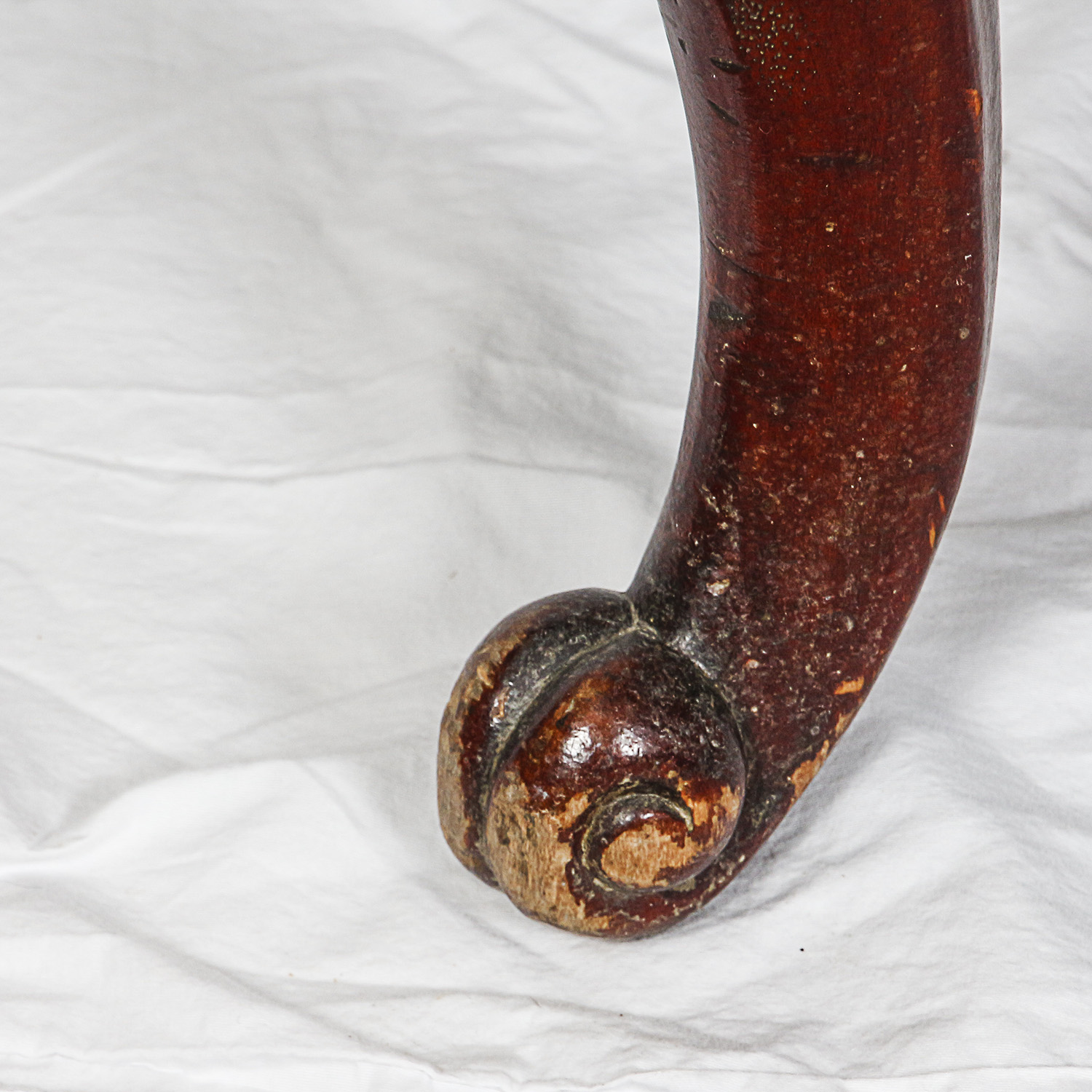 Vintage Chinese Carved Wood Armchair with Dragon Motif