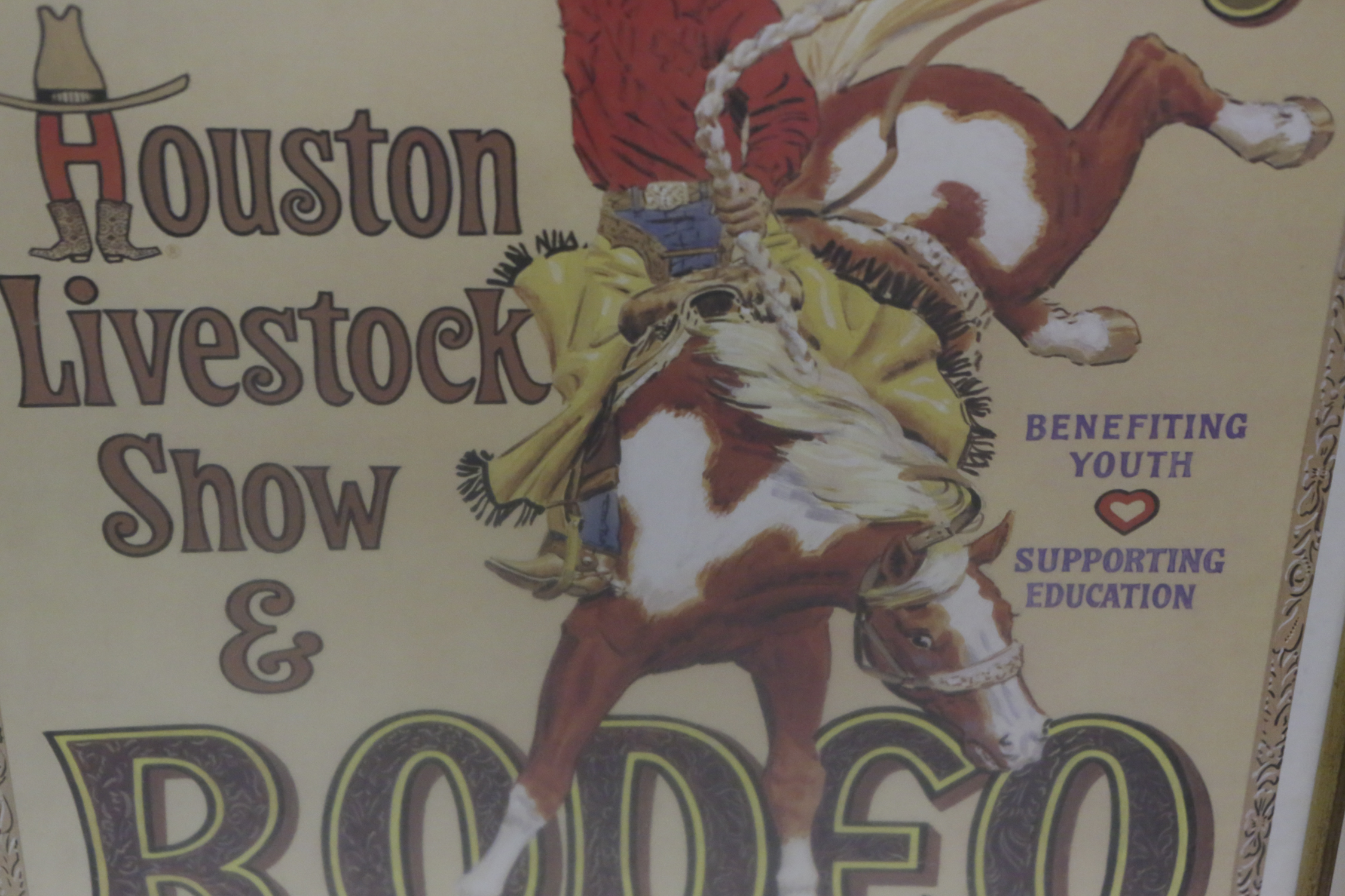 50th Anniversary Houston Live Stock Show Poster