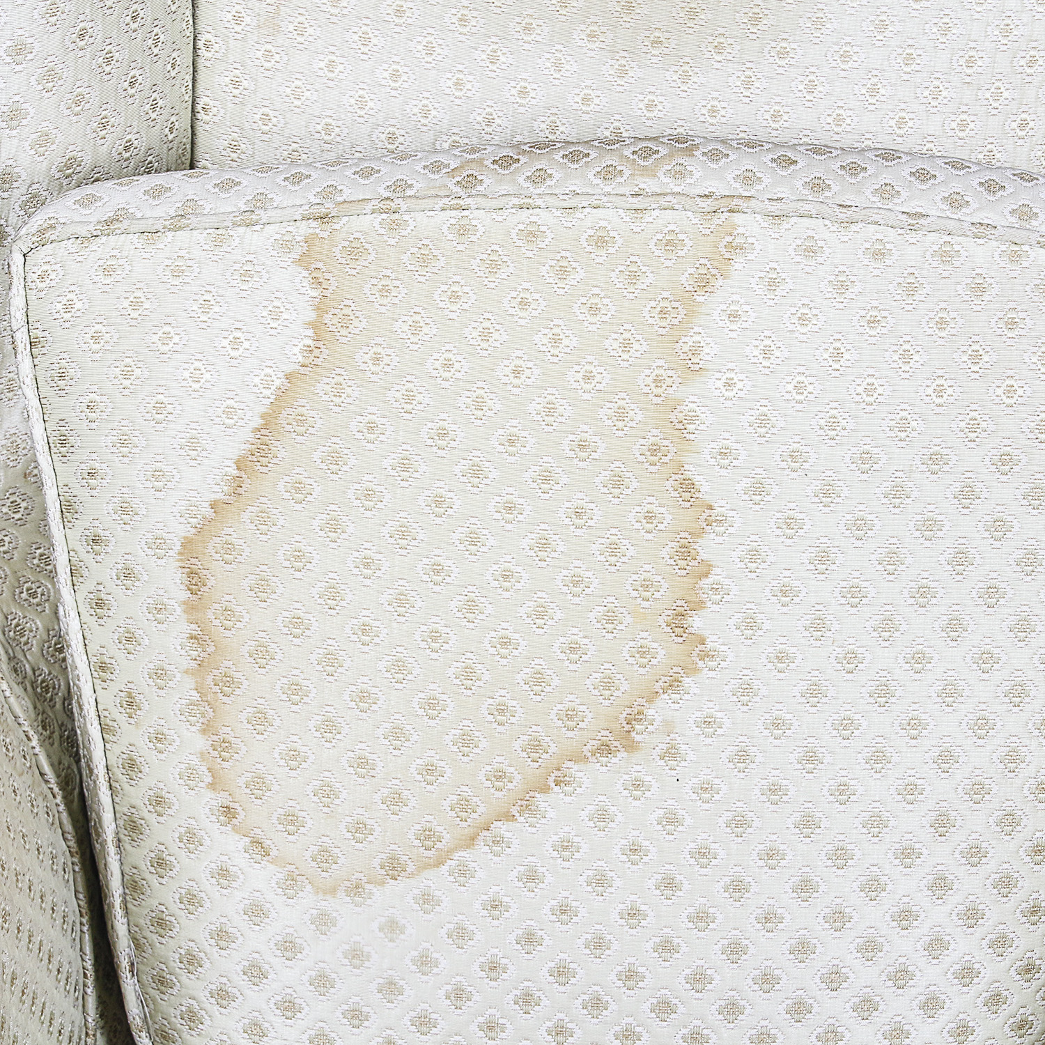 Vintage French Provincial Style Upholstered Wingback Chair