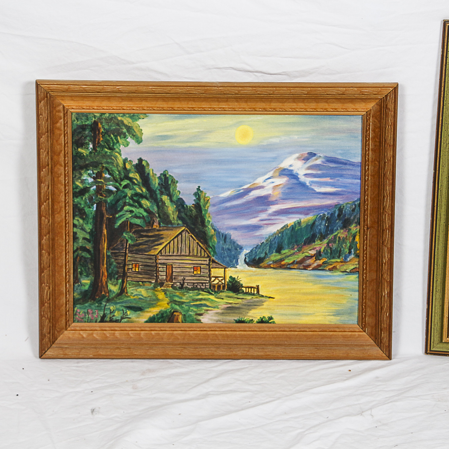 Naïve Acrylic Landscape Paintings