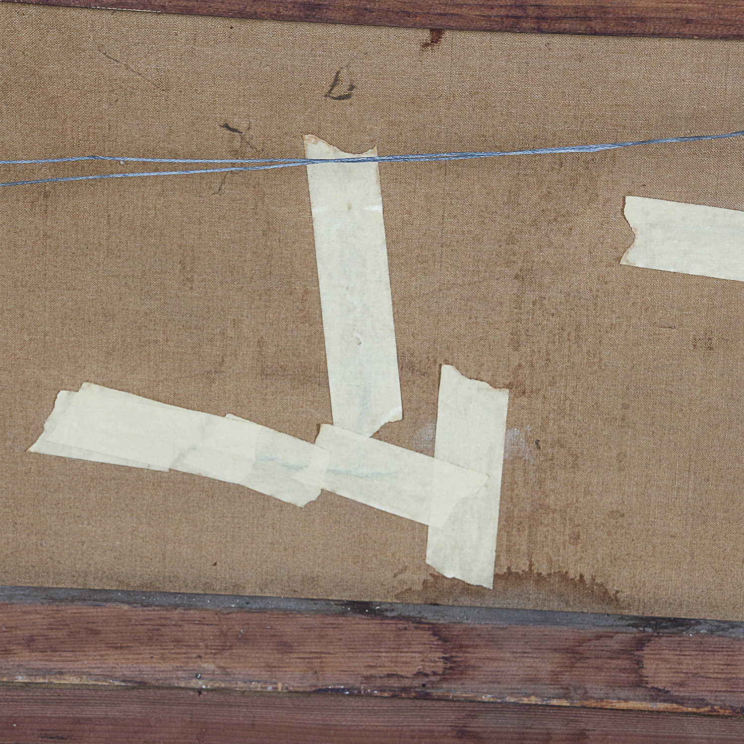 Frankie Web 1932 Copy Oil Painting "Quail Hunt"