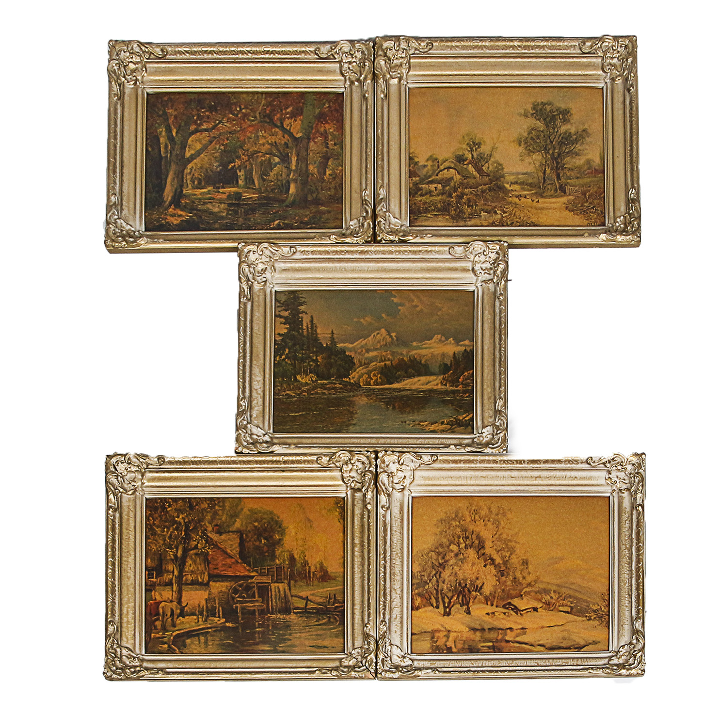 Landscape Lithographs After Paintings