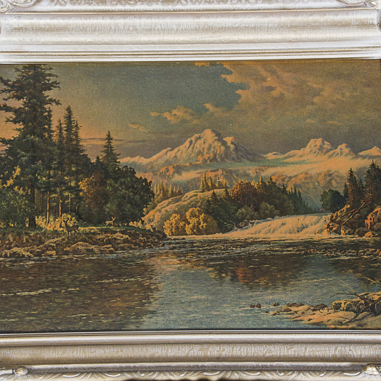 Landscape Lithographs After Paintings