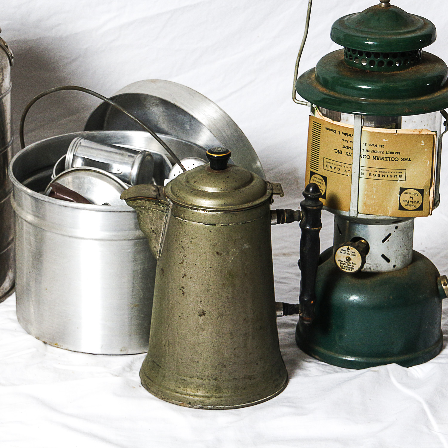Coleman Lanterns and Other Camping Gear