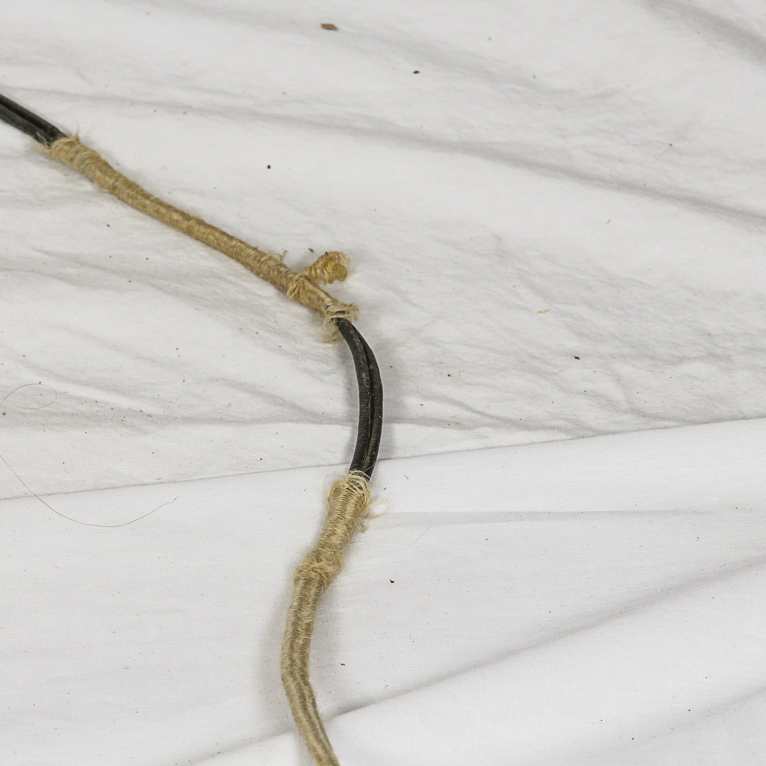 Art Deco Style Metal and Stone Floor Lamp