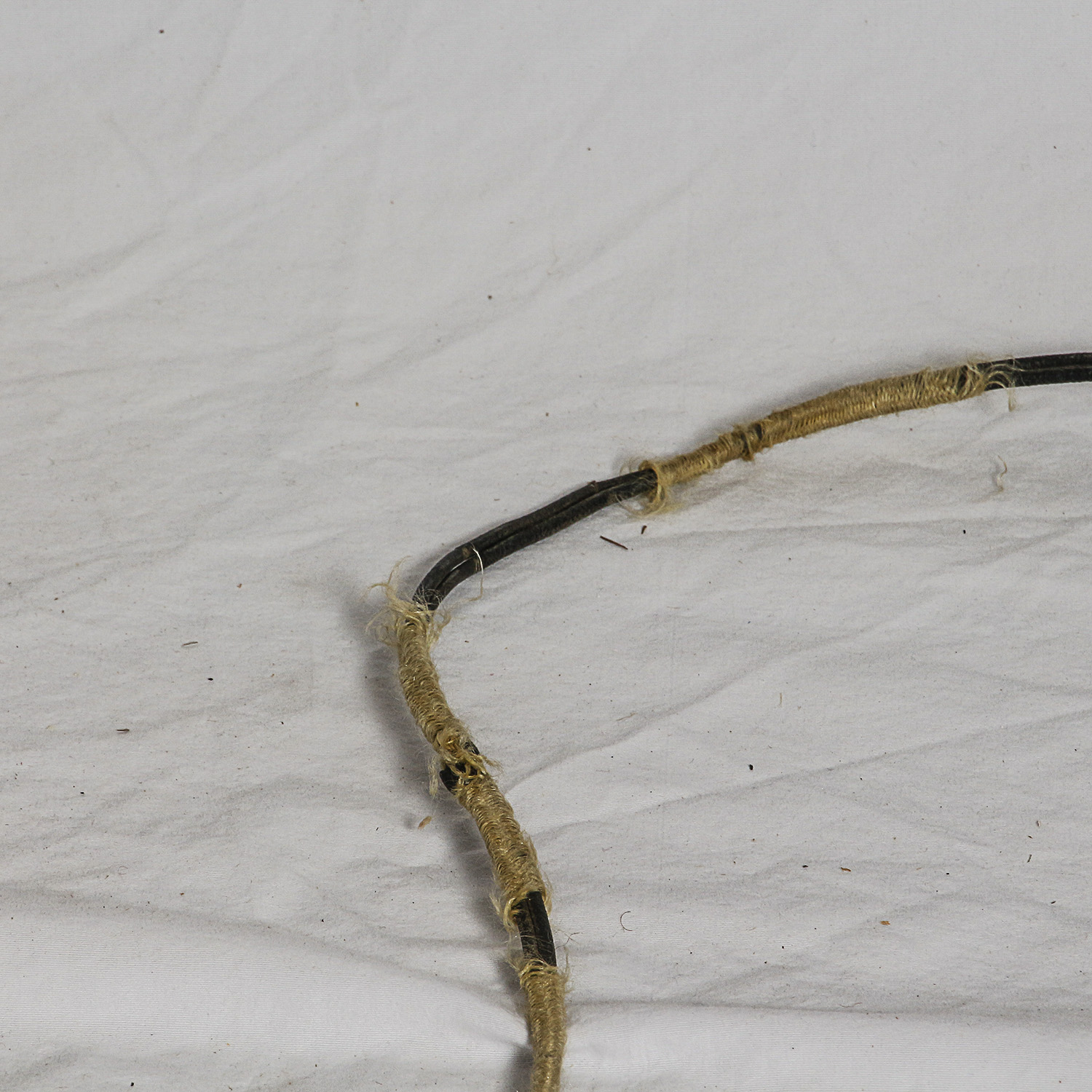 Art Deco Style Metal and Stone Floor Lamp