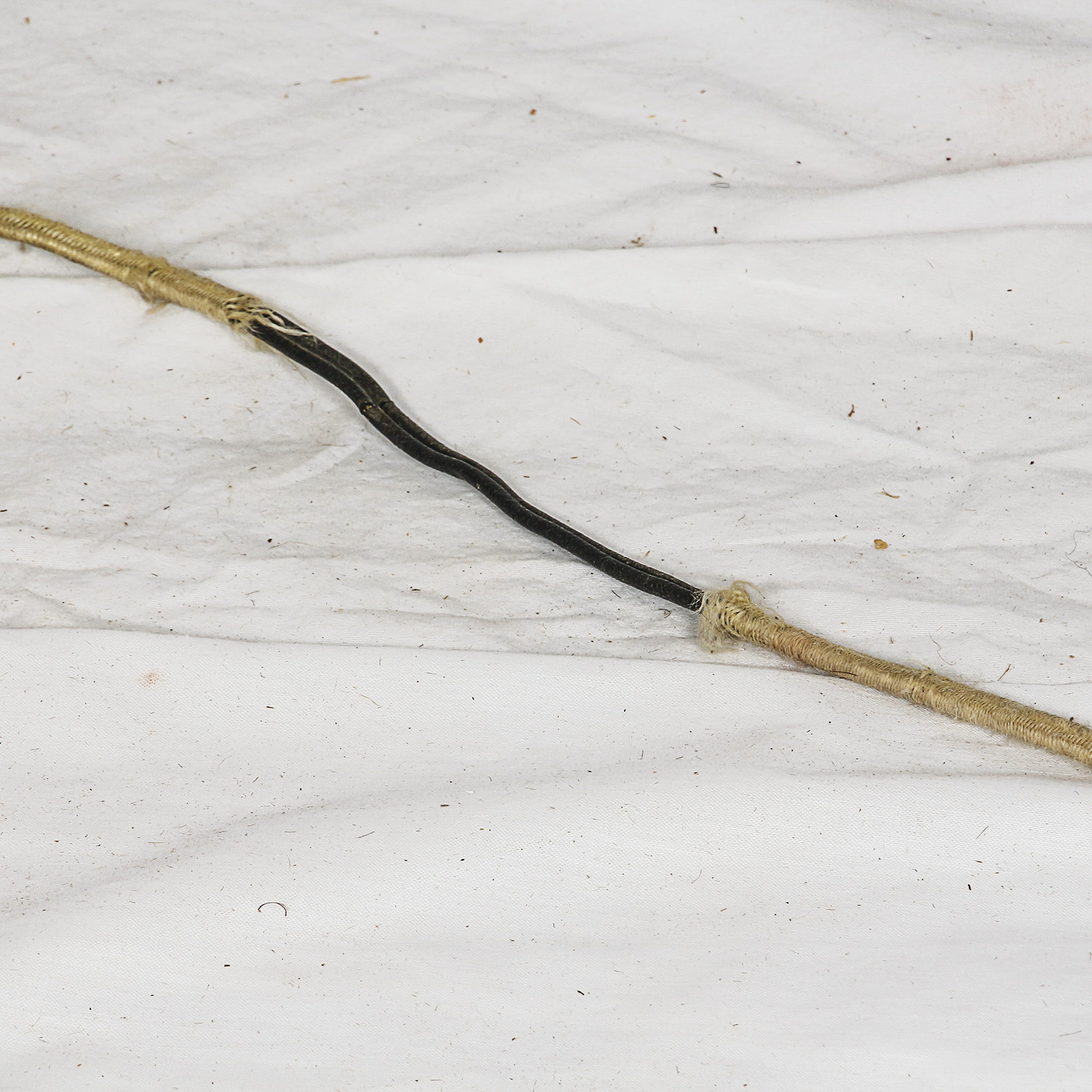 Art Deco Style Metal and Stone Floor Lamp