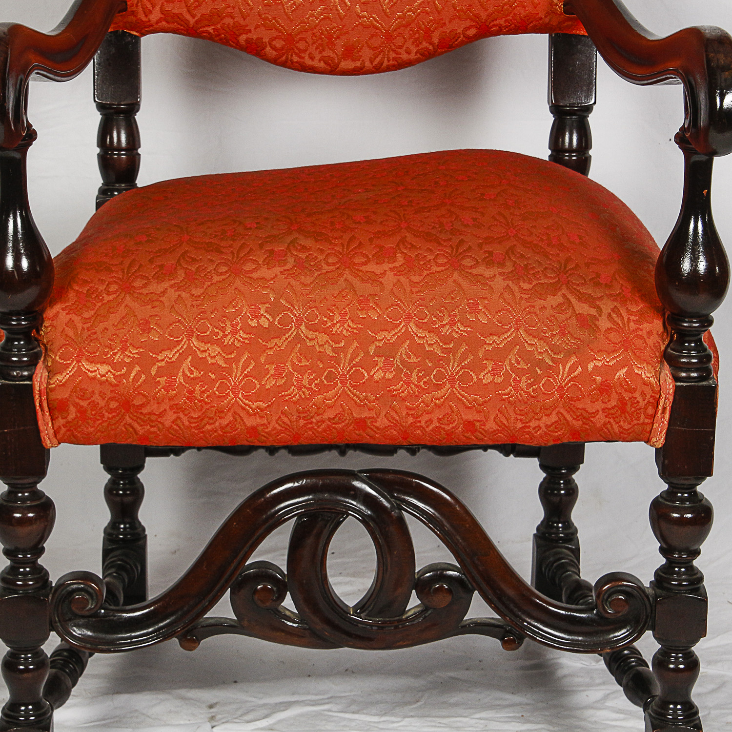Vintage Baroque Style Armchair