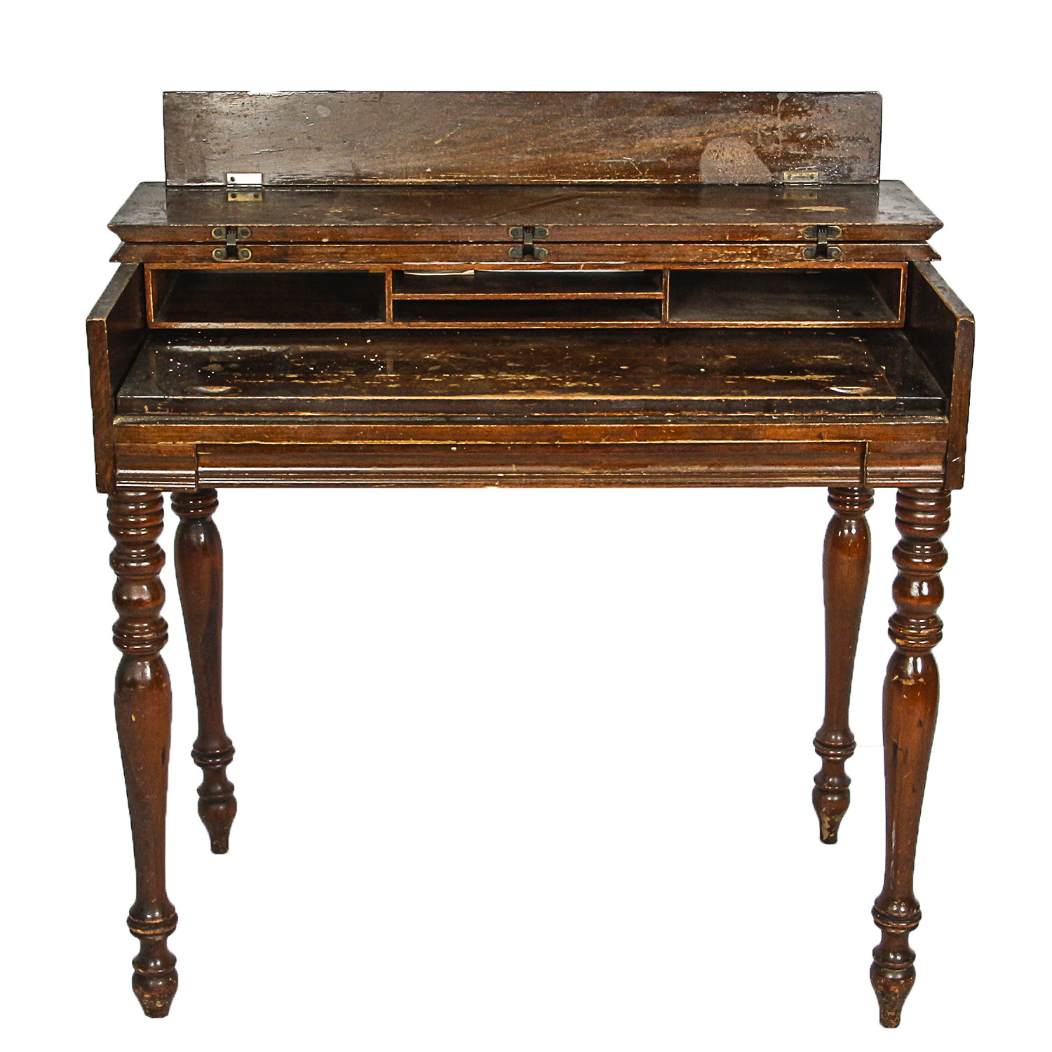 Vintage Wooden Spinet Desk